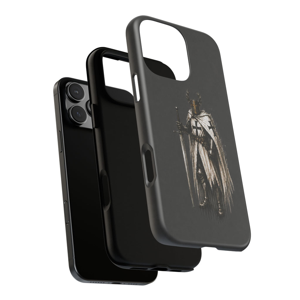 Knight Of The Teutonic Order Phone Case | Charcoal Grey