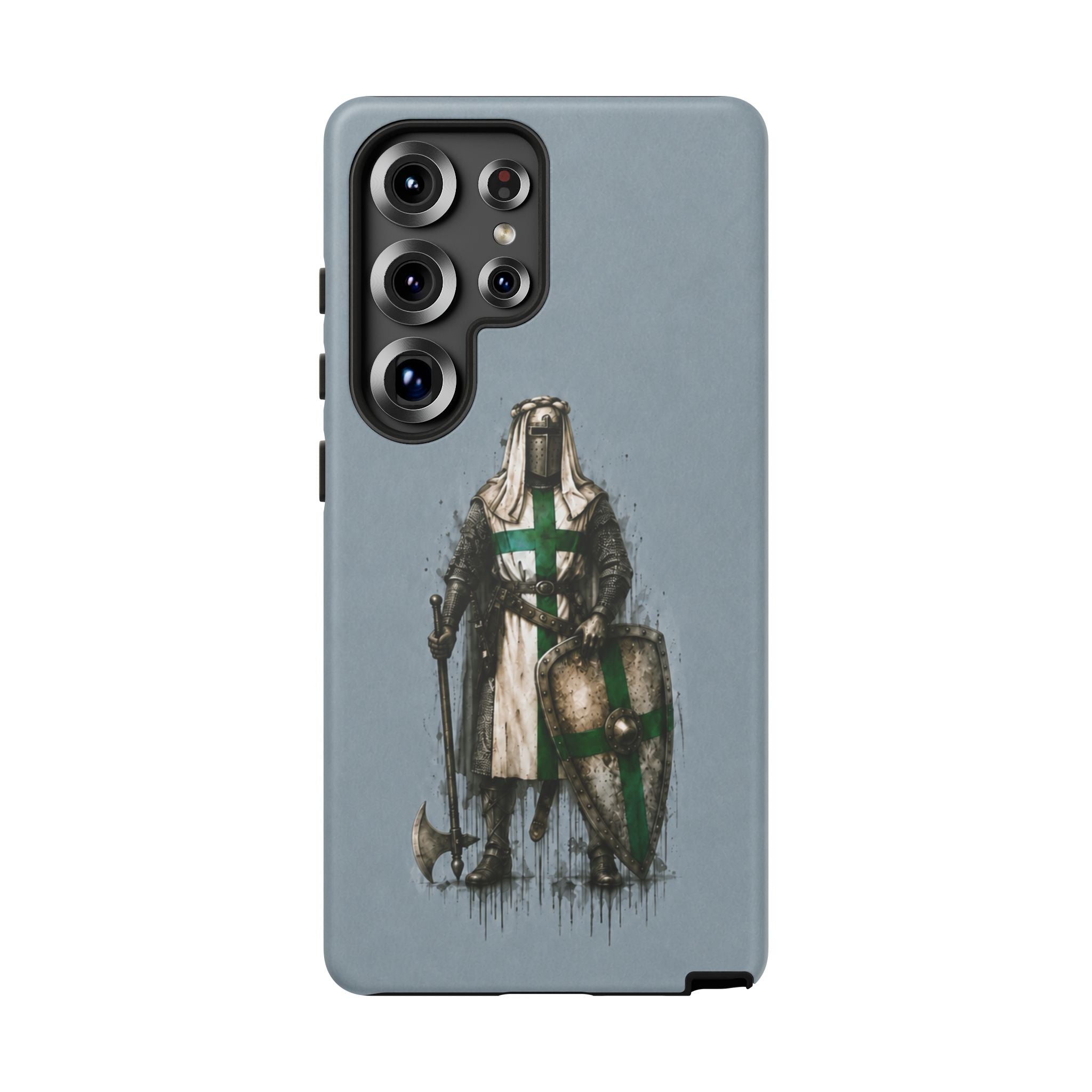 Knight Of The Order Of Saint Lazarus Phone Case | Faded Steel Blue