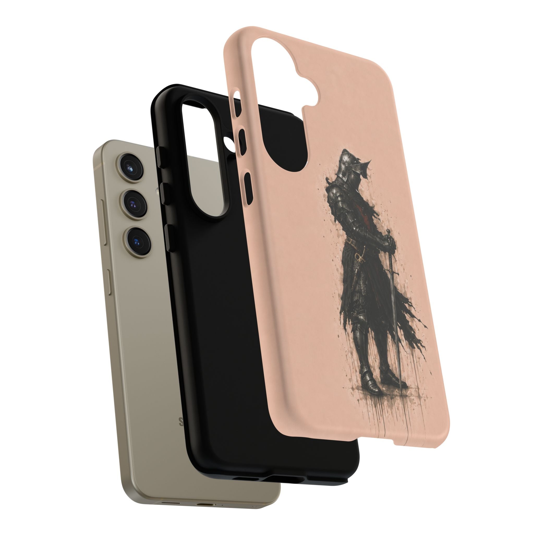 The Black Prince Phone Case | Blush Parchment