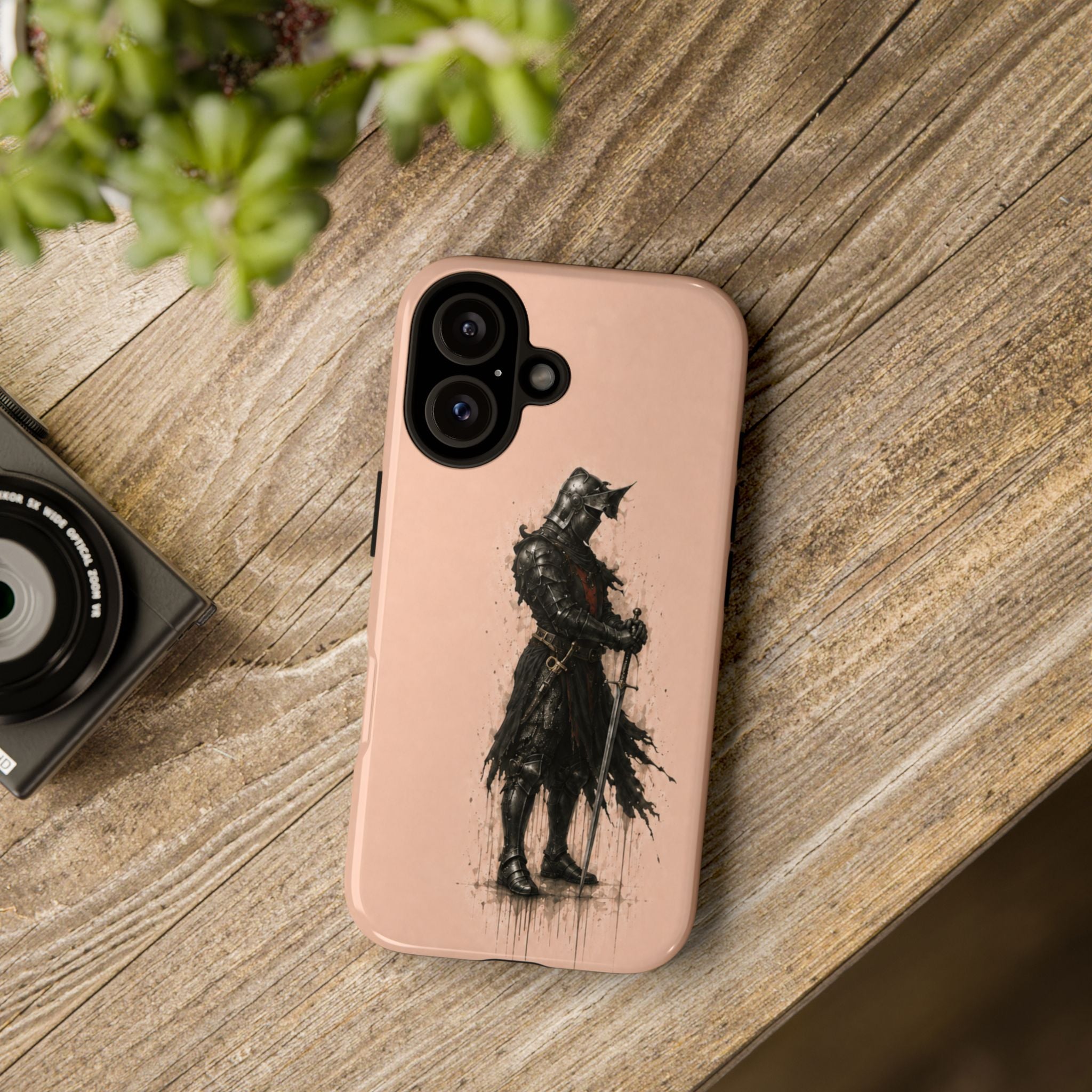 The Black Prince Phone Case | Blush Parchment