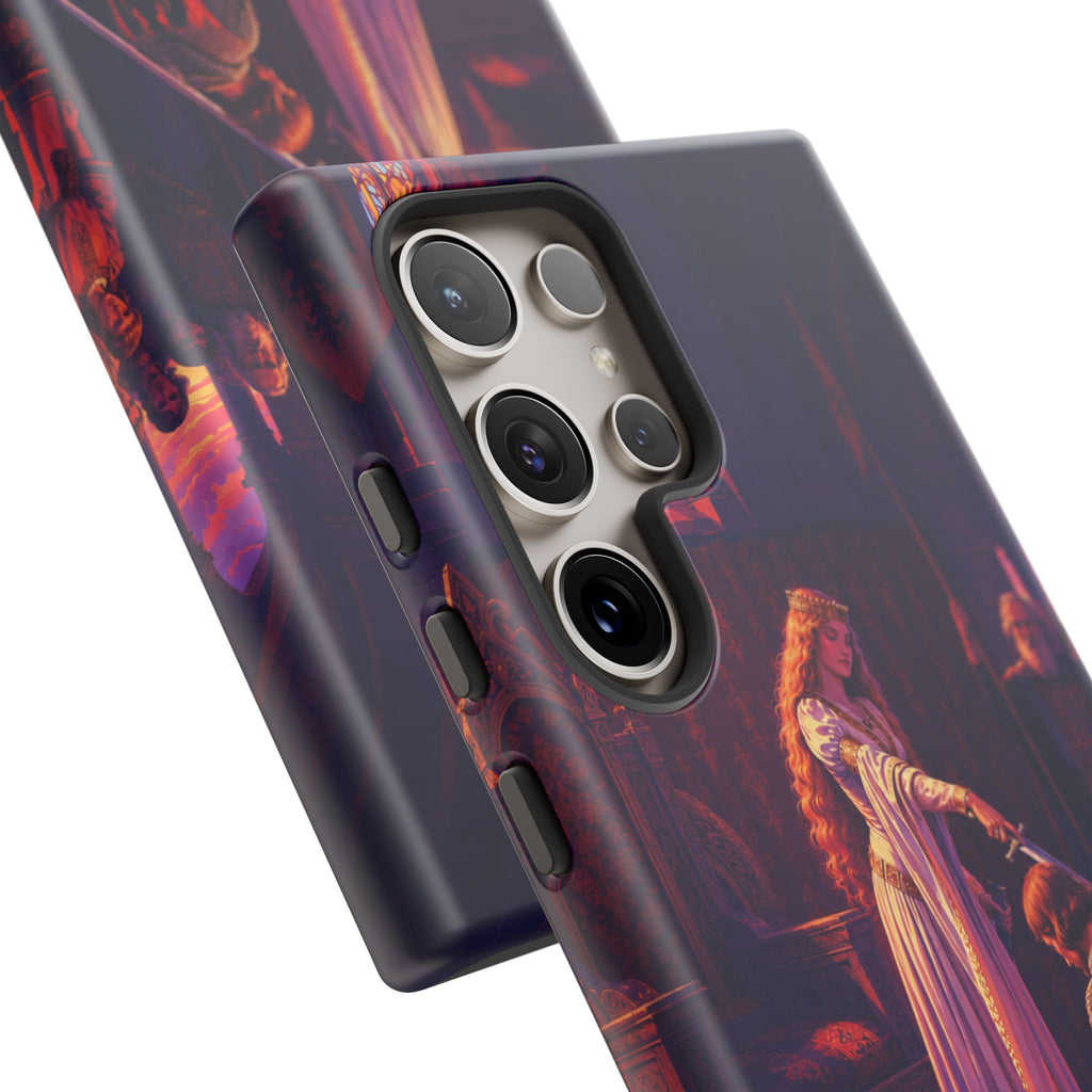 Medieval Knight Knighthood Ceremony phone case | Tough Cases