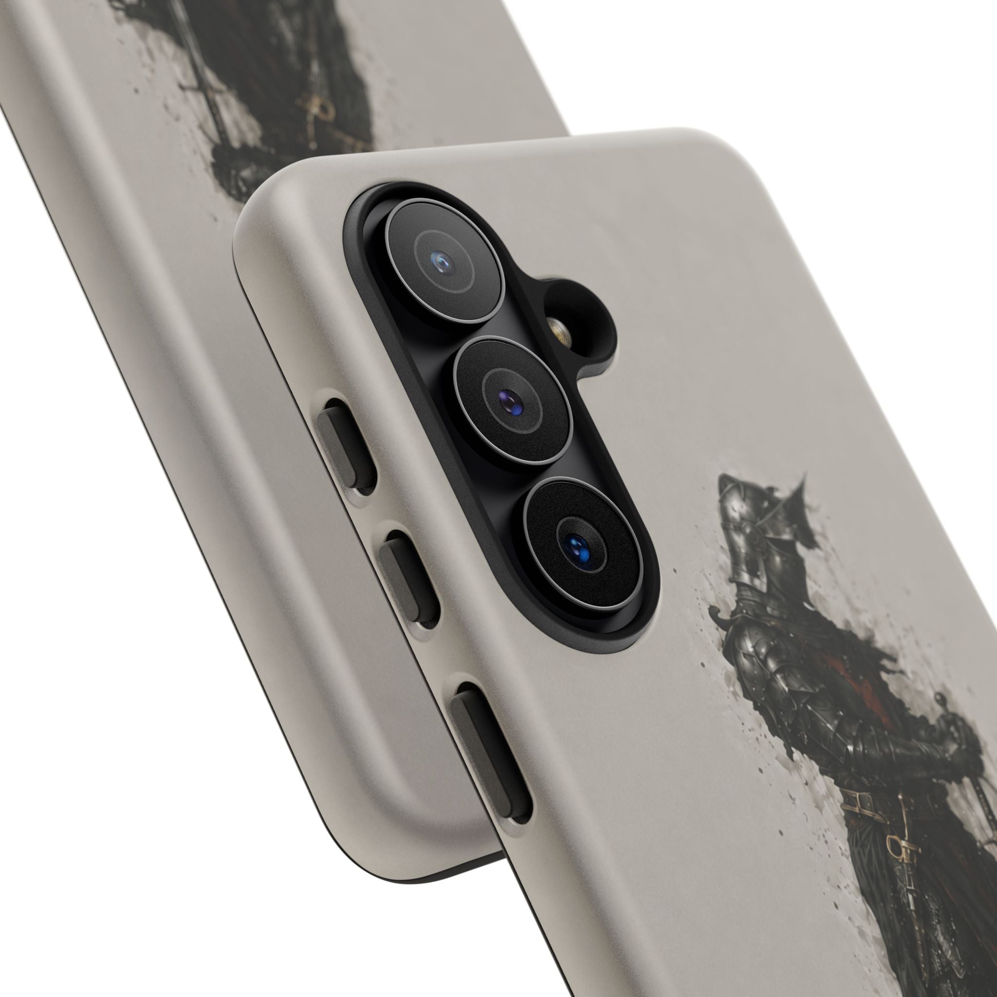 The Black Prince Phone Case | Stone Grey