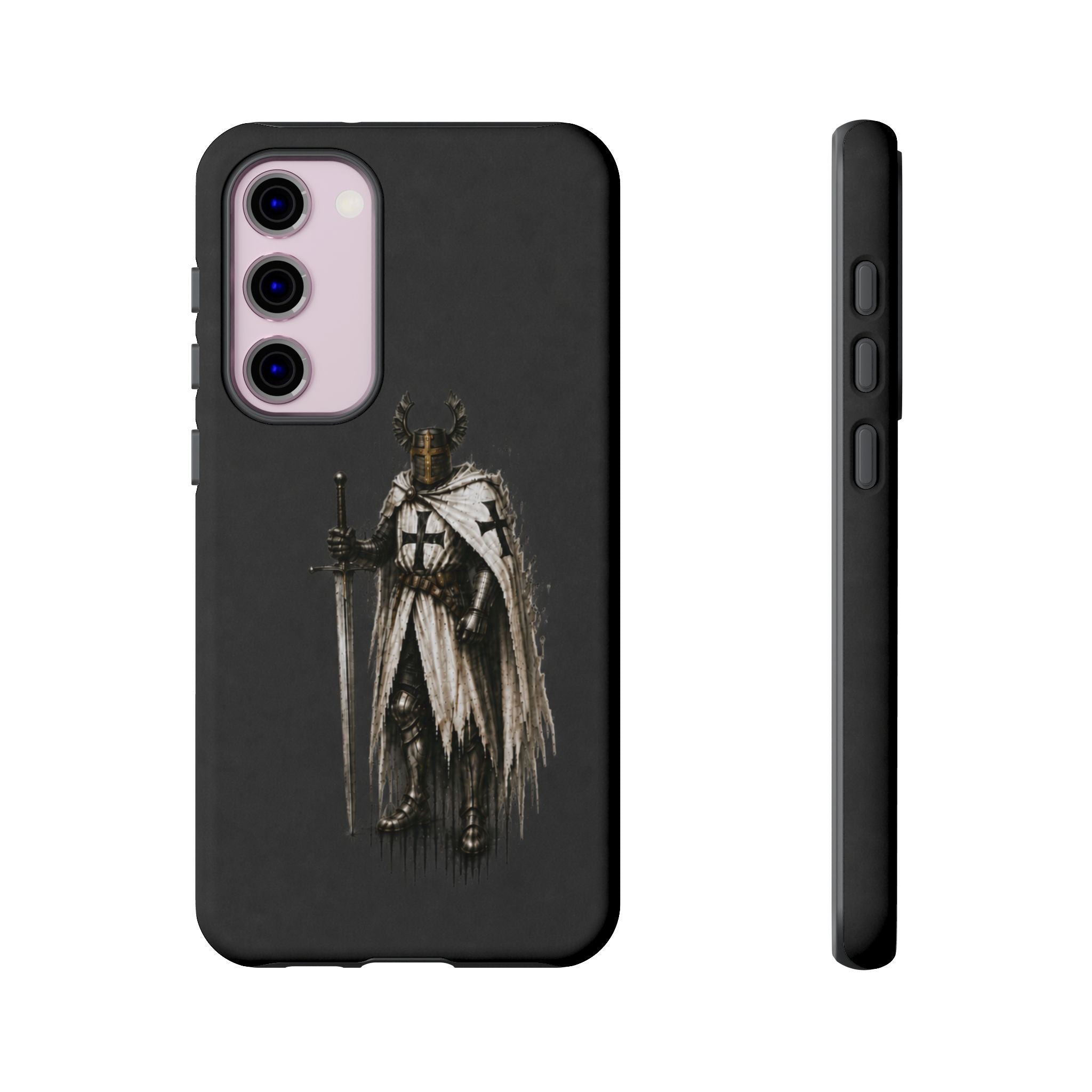 Knight Of The Teutonic Order Phone Case | Charcoal Grey