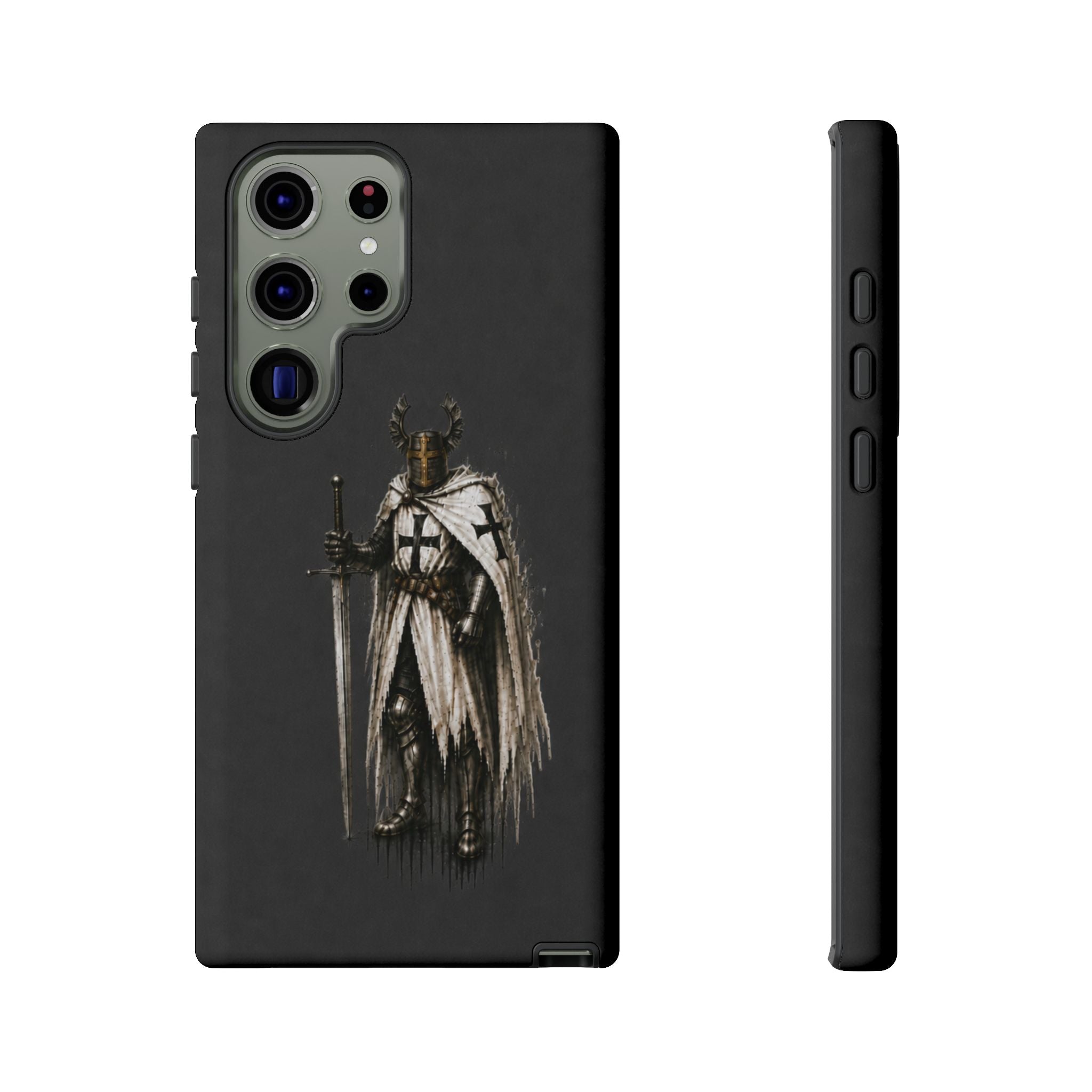 Knight Of The Teutonic Order Phone Case | Charcoal Grey