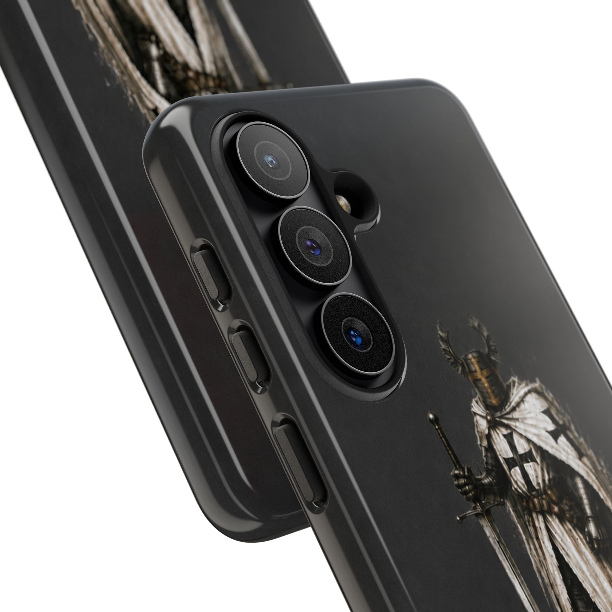 Knight Of The Teutonic Order Phone Case | Charcoal Grey