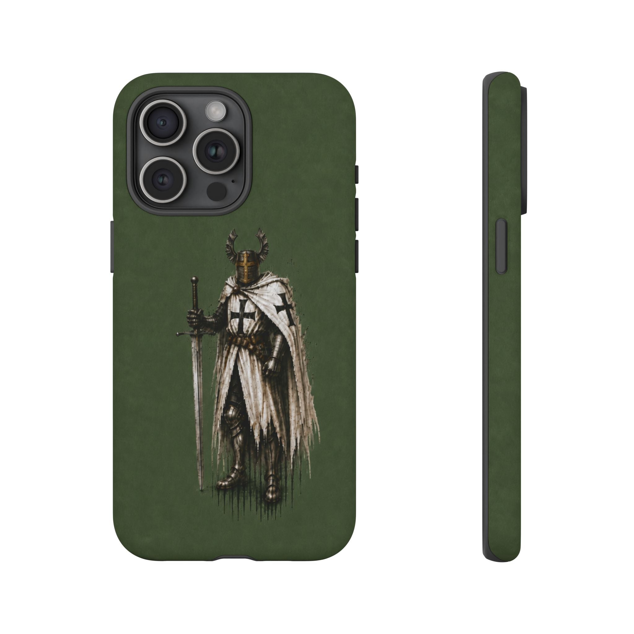 Knight Of The Teutonic Order Phone Case I Forest Green