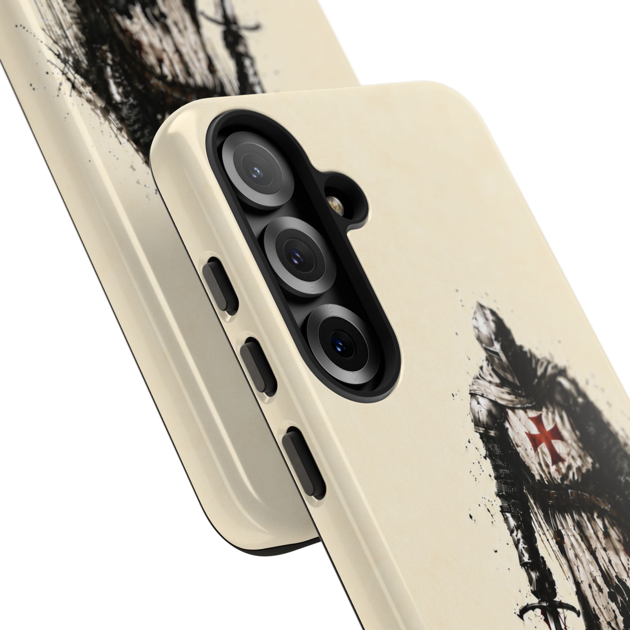 Knight Of The Templar Order Phone Case | Parchment Ivory