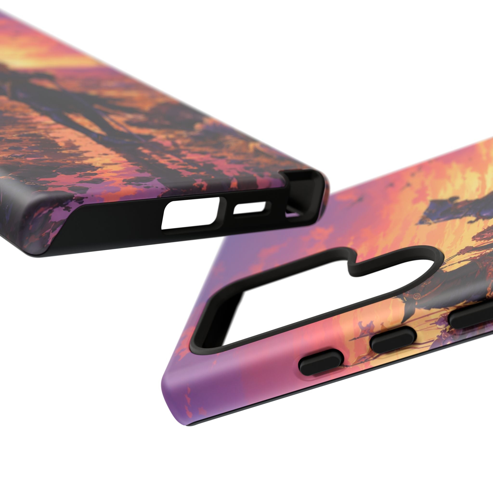 Medieval Knight Phone Cases In The GTA VI Art Style