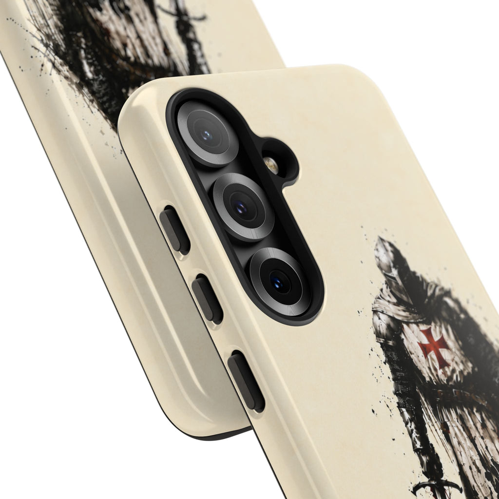 Knight Of The Templar Order Phone Case | Parchment Ivory