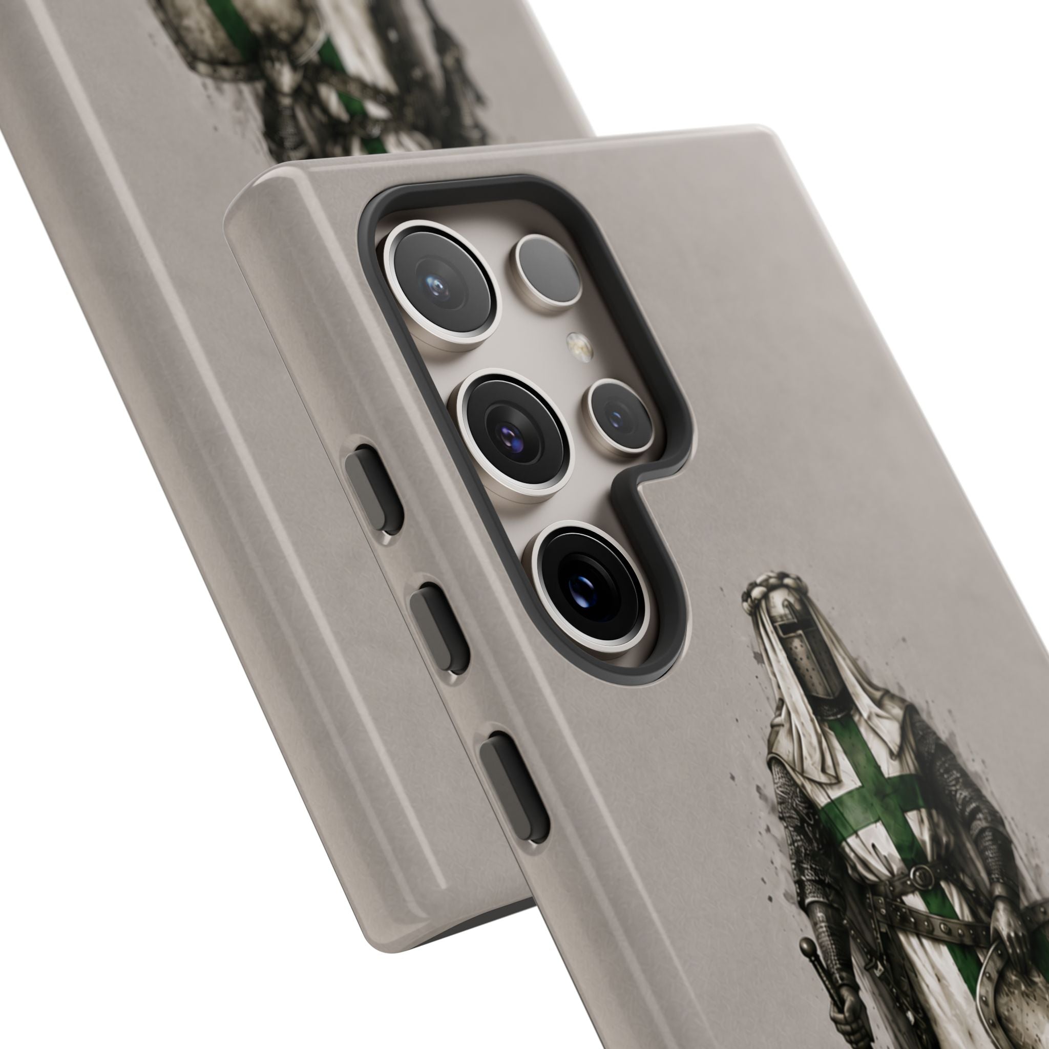 Knight Of The Order Of Saint Lazarus Phone Case | Stone Grey