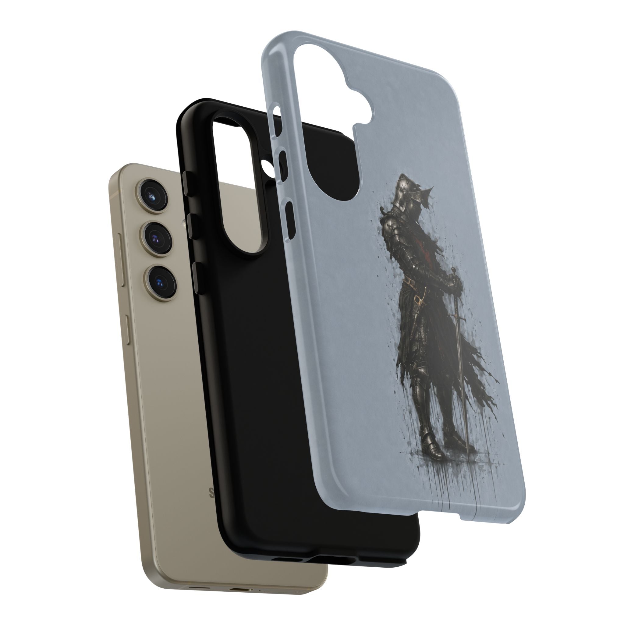 The Black Prince Phone Case I Faded Steel Blue