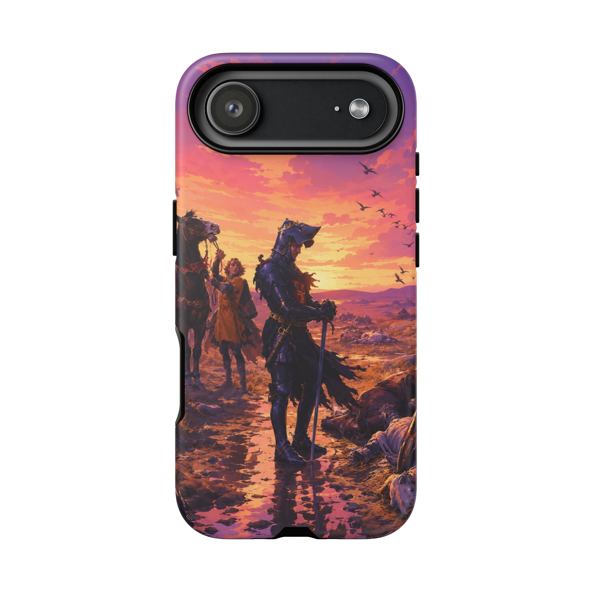 Medieval Knight Phone Cases In The GTA VI Art Style