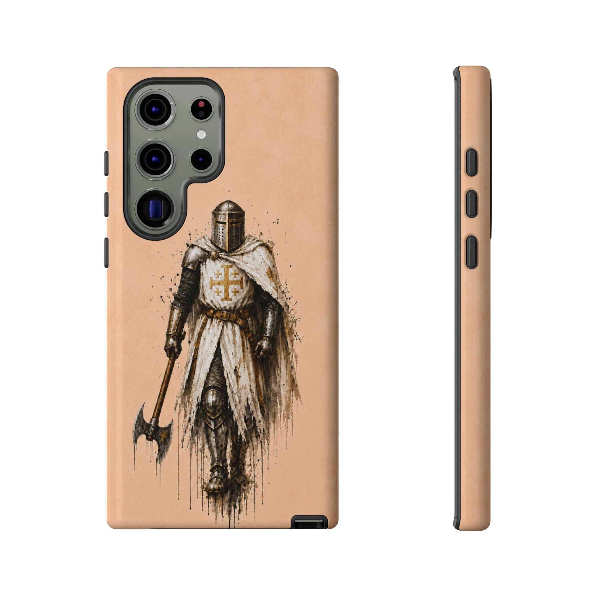 Knight Of The Kingdom Of Jerusalem Phone Case | Peach