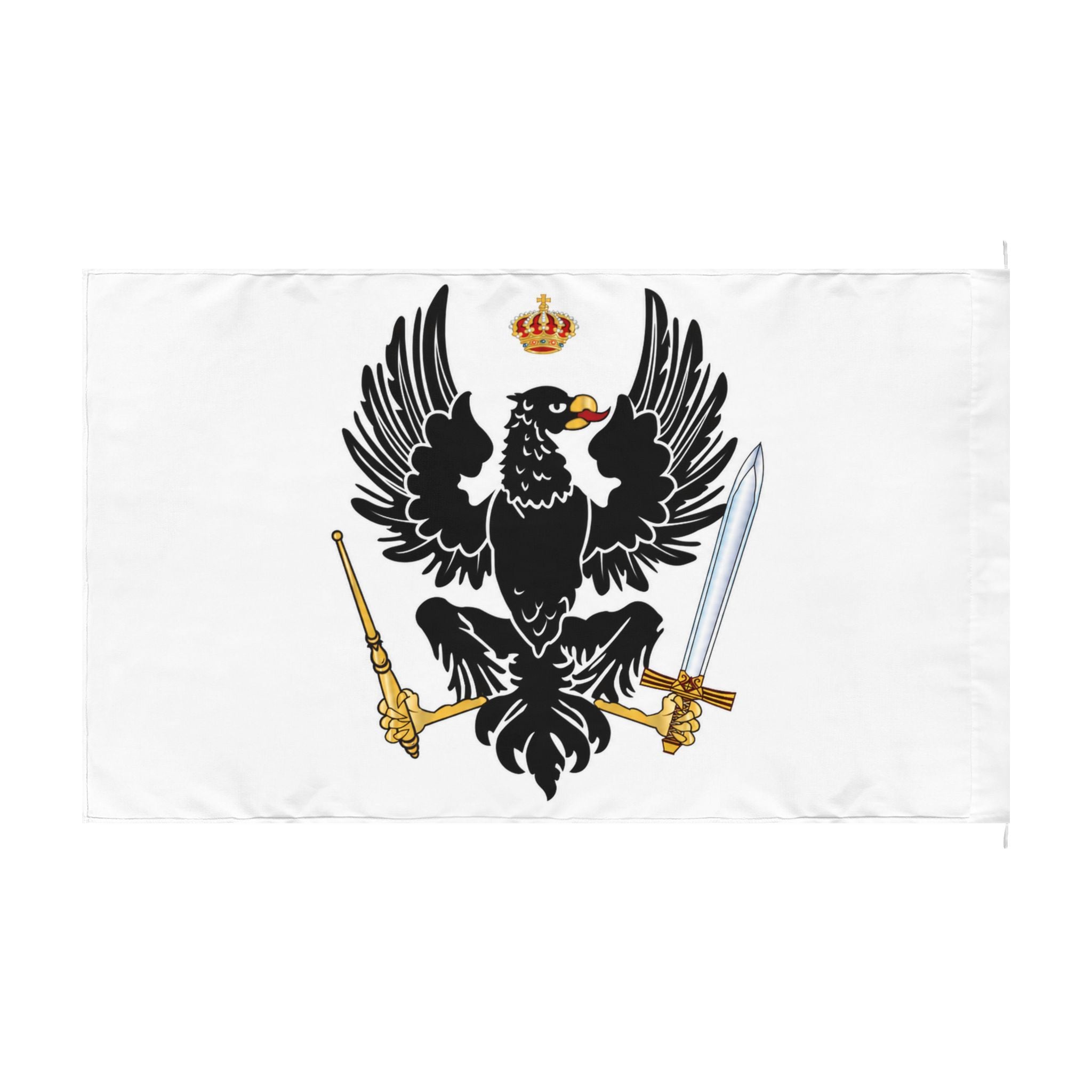 Kingdom of Prussia Flag – Double-Sided Prussian Black Eagle Historical Flag