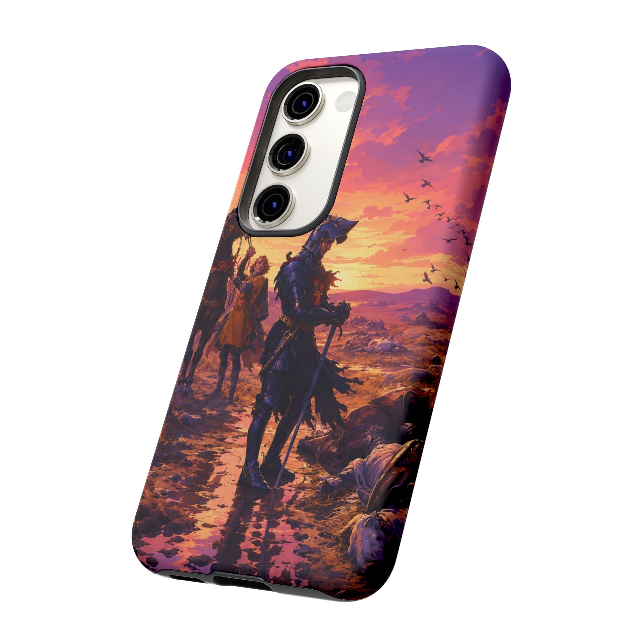 Medieval Knight Phone Cases In The GTA VI Art Style