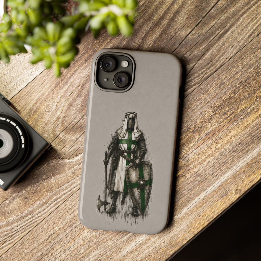 Knight Of The Order Of Saint Lazarus Phone Case | Stone Grey