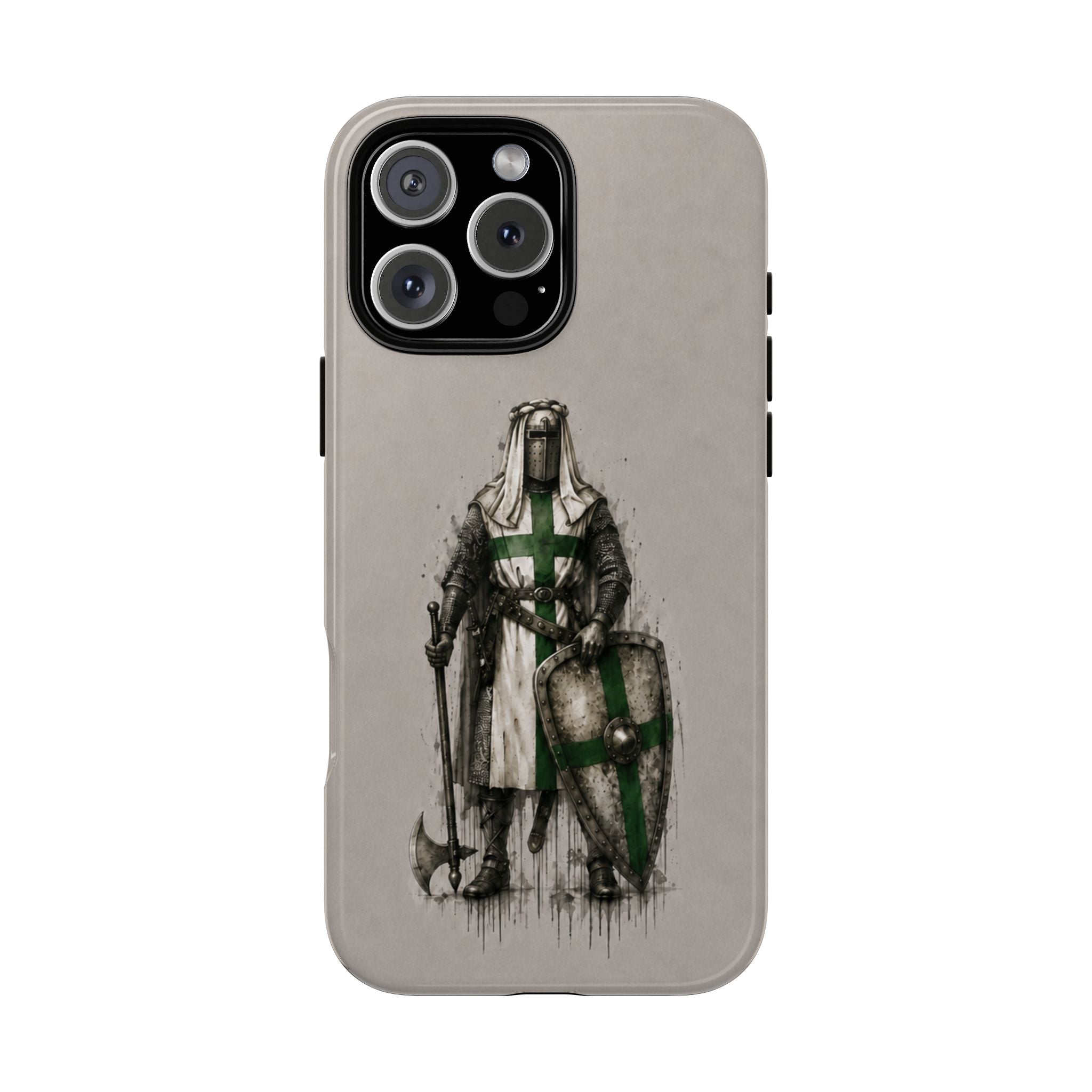 Knight Of The Order Of Saint Lazarus Phone Case | Stone Grey