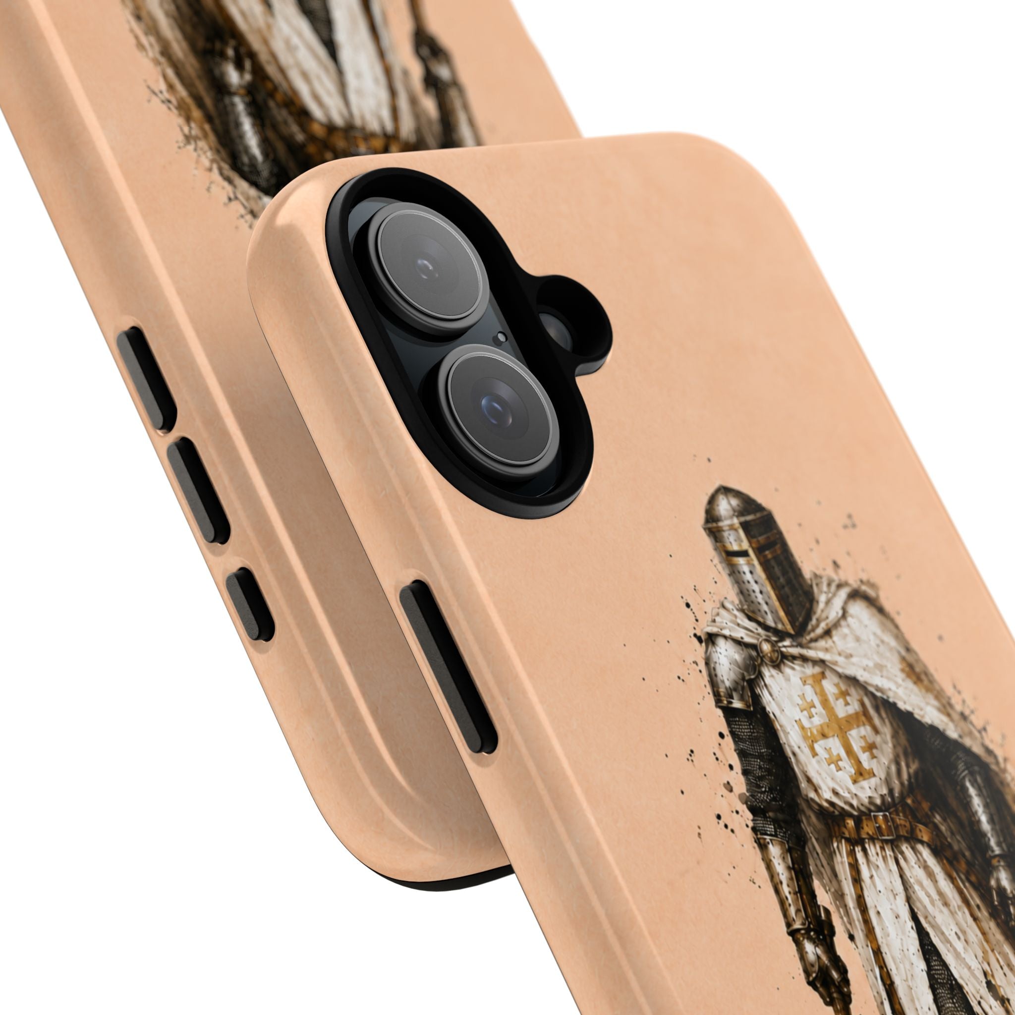Knight Of The Kingdom Of Jerusalem Phone Case | Peach