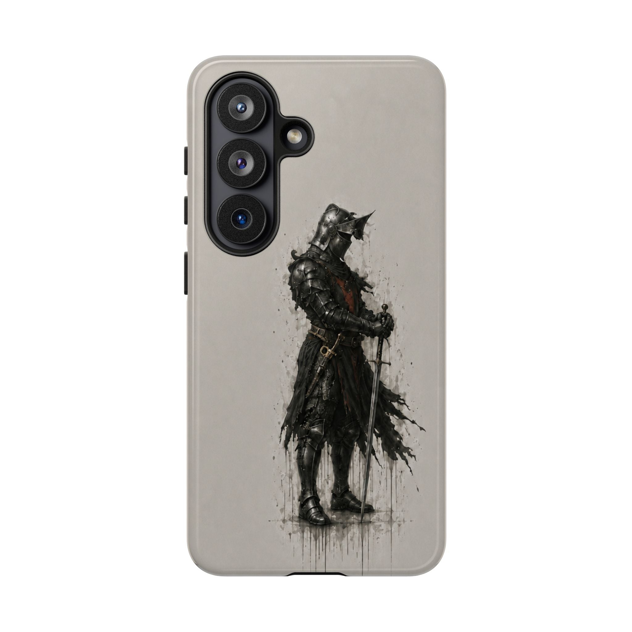 The Black Prince Phone Case | Stone Grey