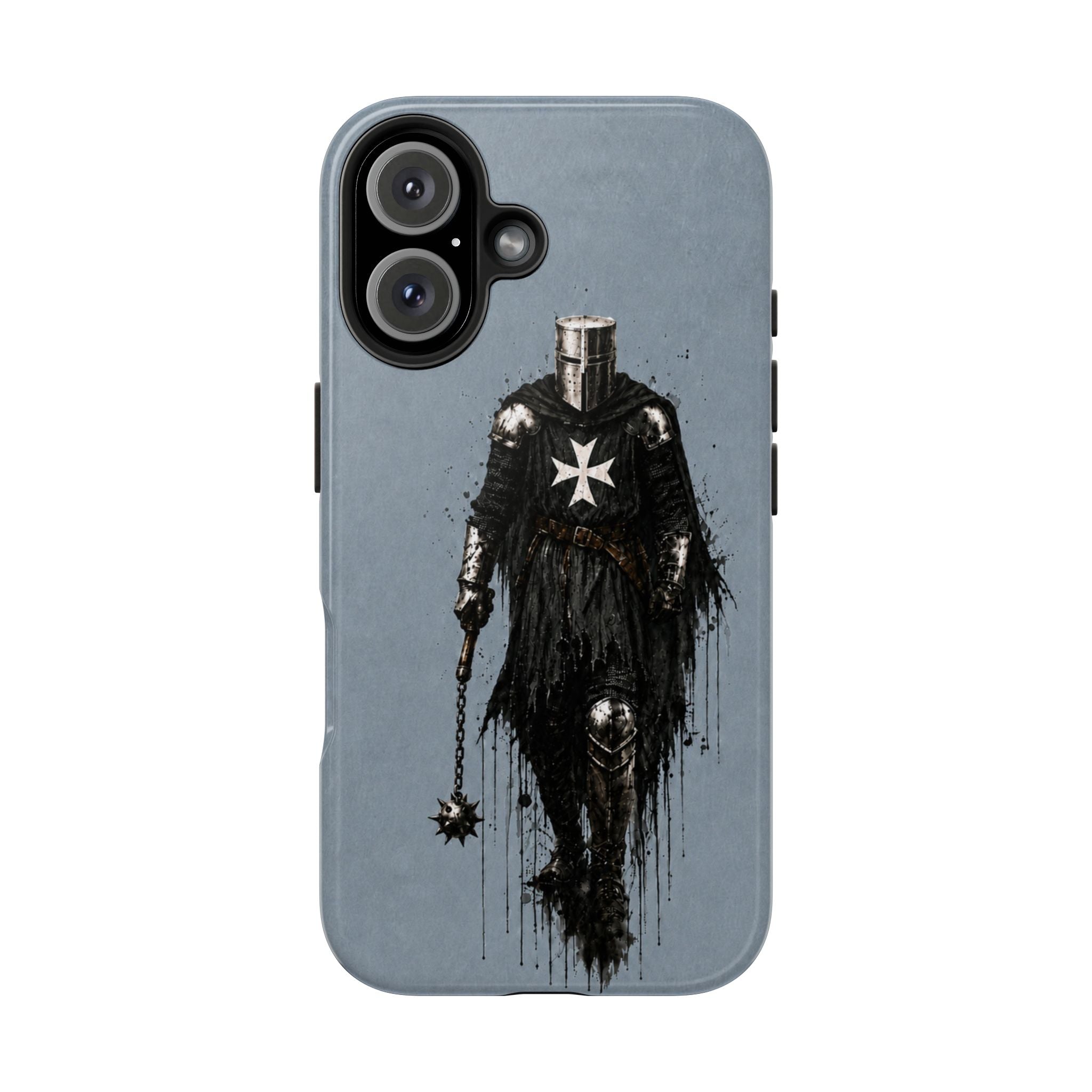 Knight Of The Hospitaller Order Phone Case I Faded Steel Blue
