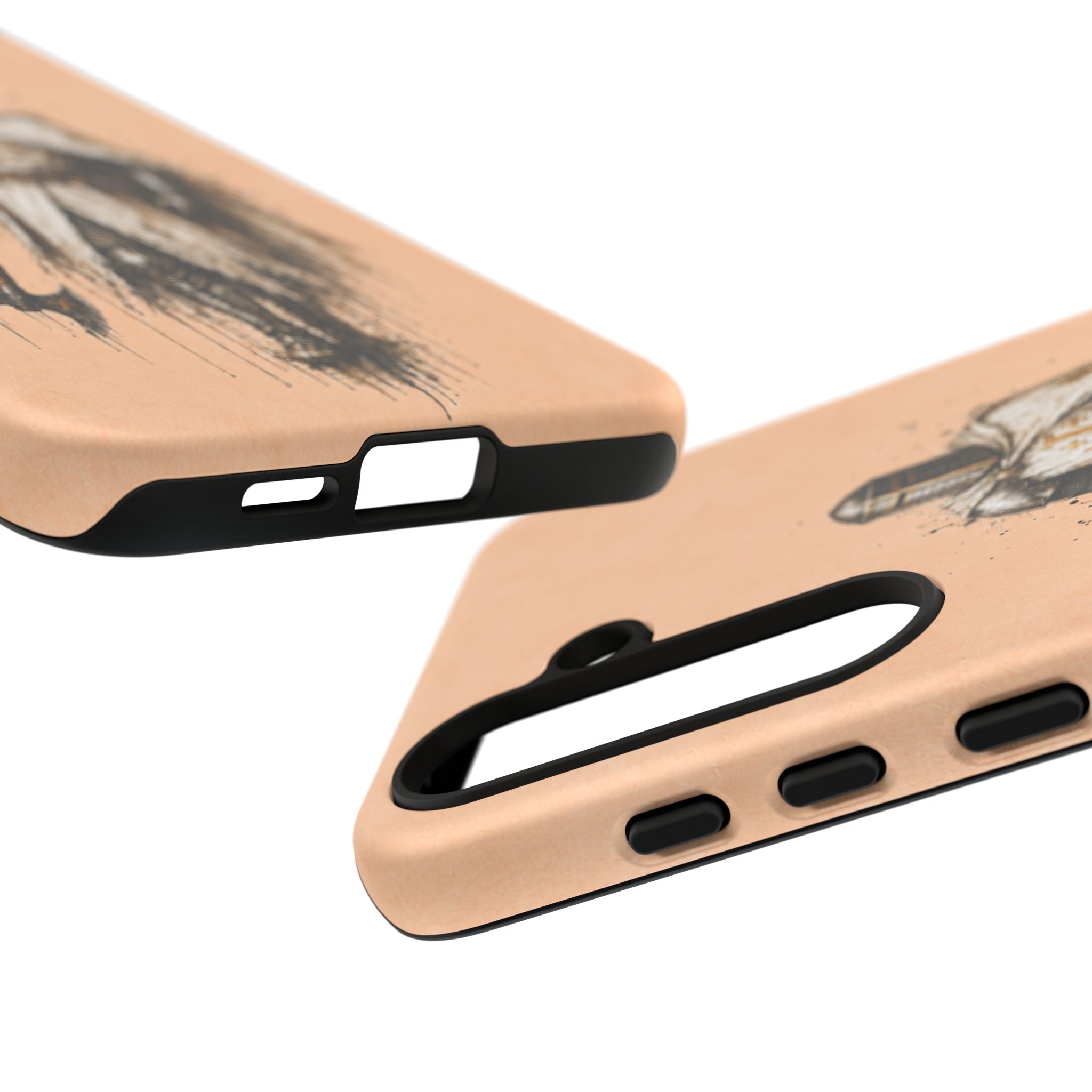 Knight Of The Kingdom Of Jerusalem Phone Case | Peach