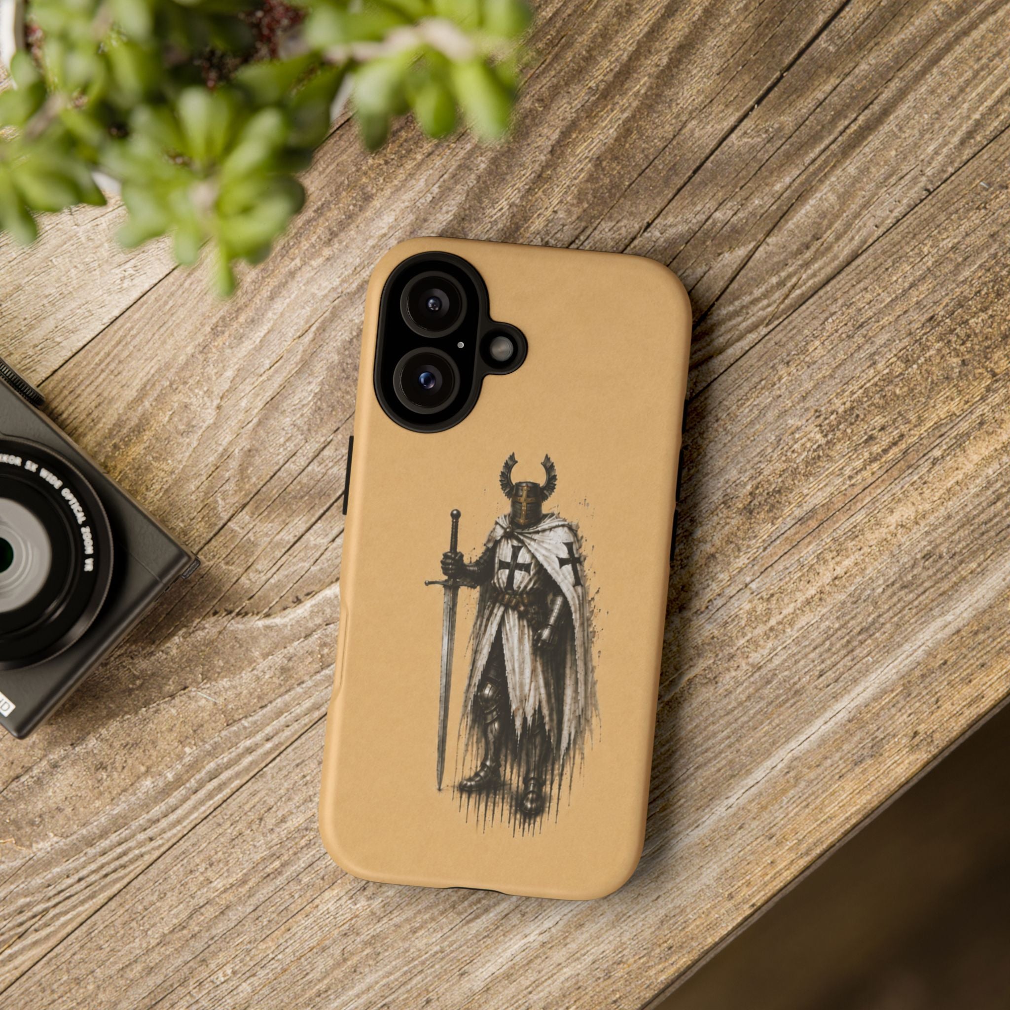 Knight Of The Teutonic Order Phone Case I Desert Tan
