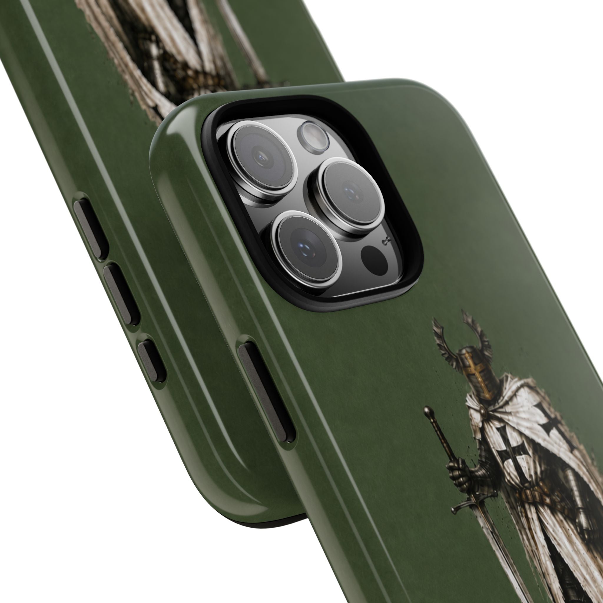 Knight Of The Teutonic Order Phone Case I Forest Green
