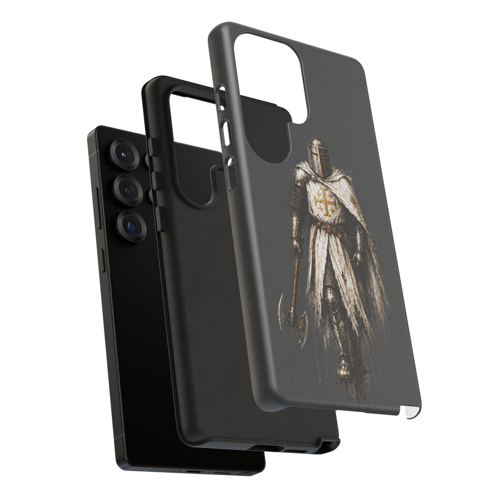 Knight Of The Kingdom Of Jerusalem Phone Case | Charcoal Grey