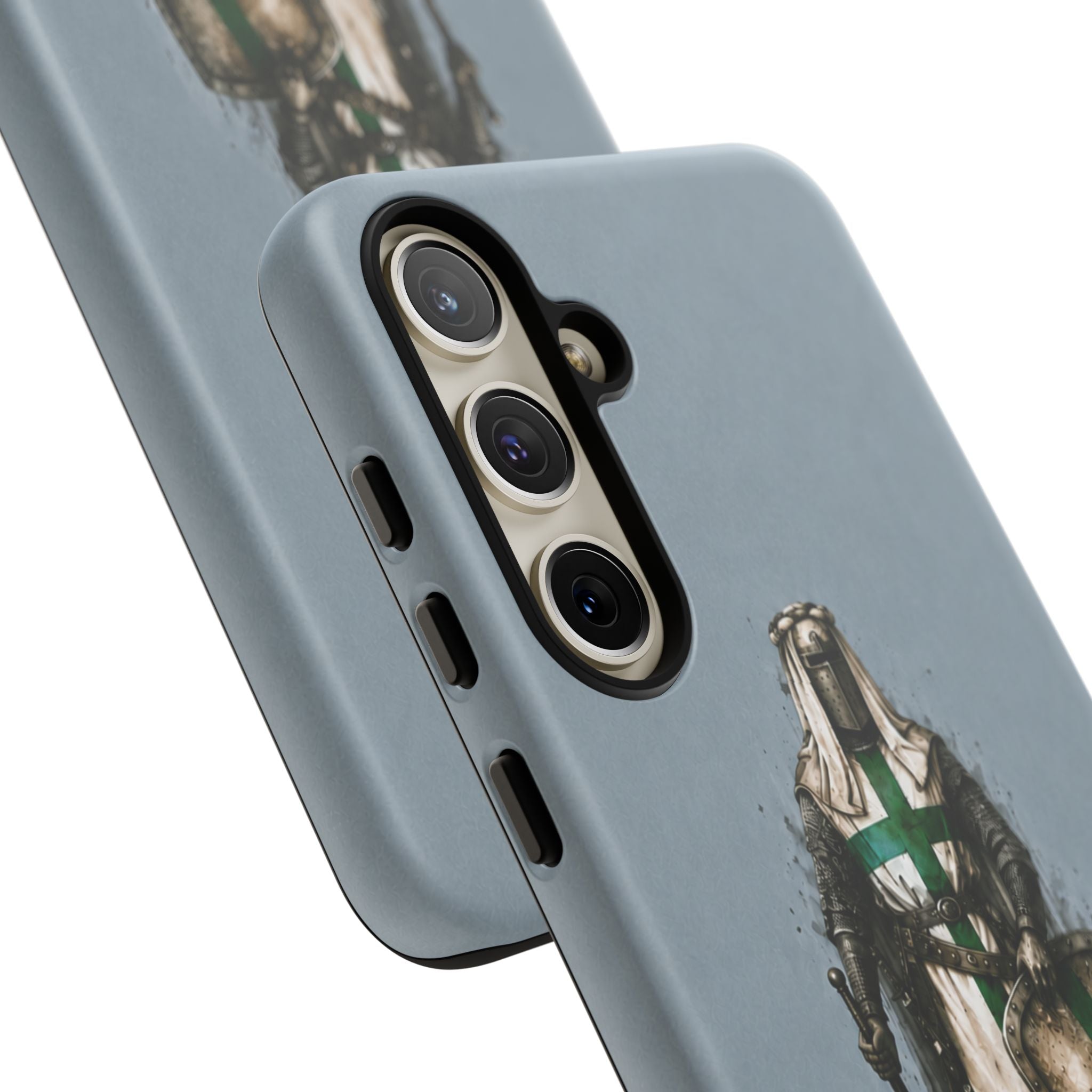 Knight Of The Order Of Saint Lazarus Phone Case | Faded Steel Blue