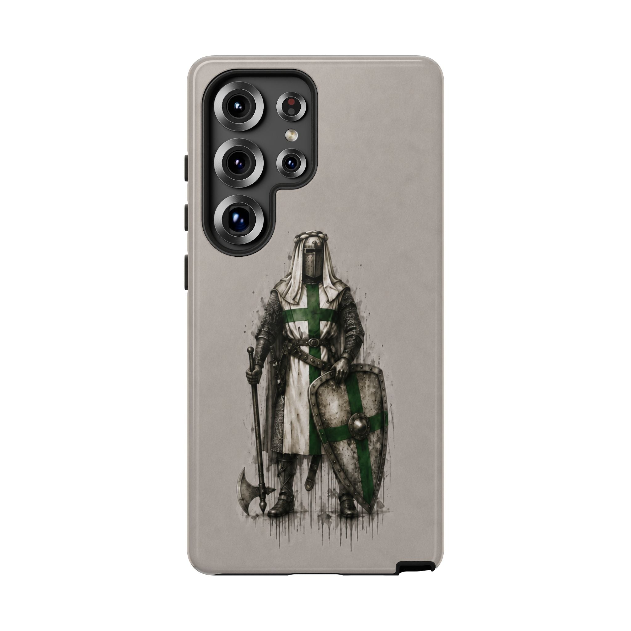 Knight Of The Order Of Saint Lazarus Phone Case | Stone Grey