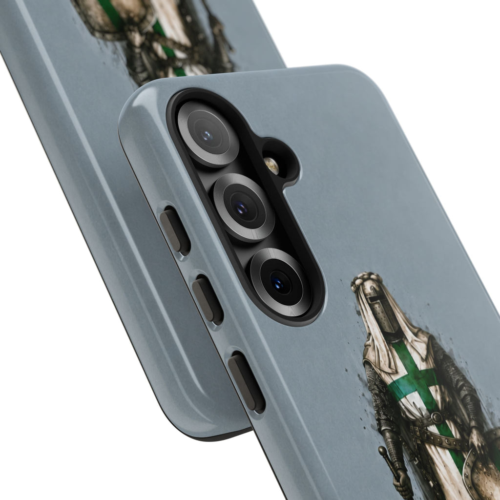 Knight Of The Order Of Saint Lazarus Phone Case | Faded Steel Blue