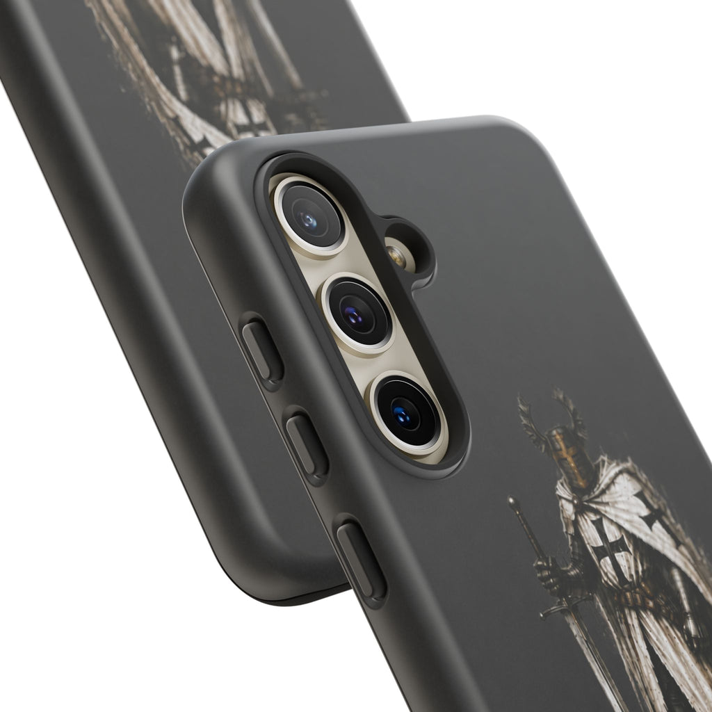 Knight Of The Teutonic Order Phone Case | Charcoal Grey