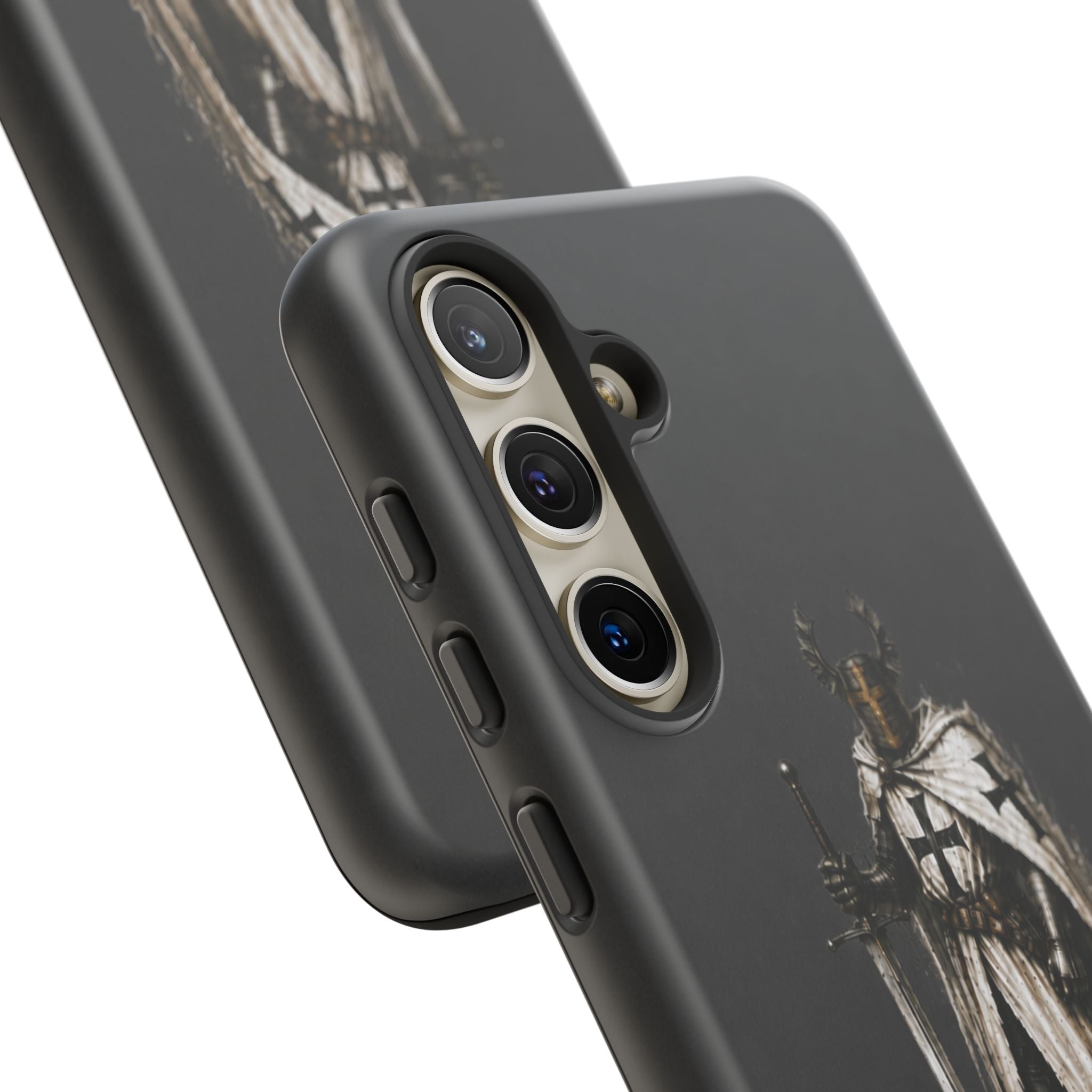 Knight Of The Teutonic Order Phone Case | Charcoal Grey
