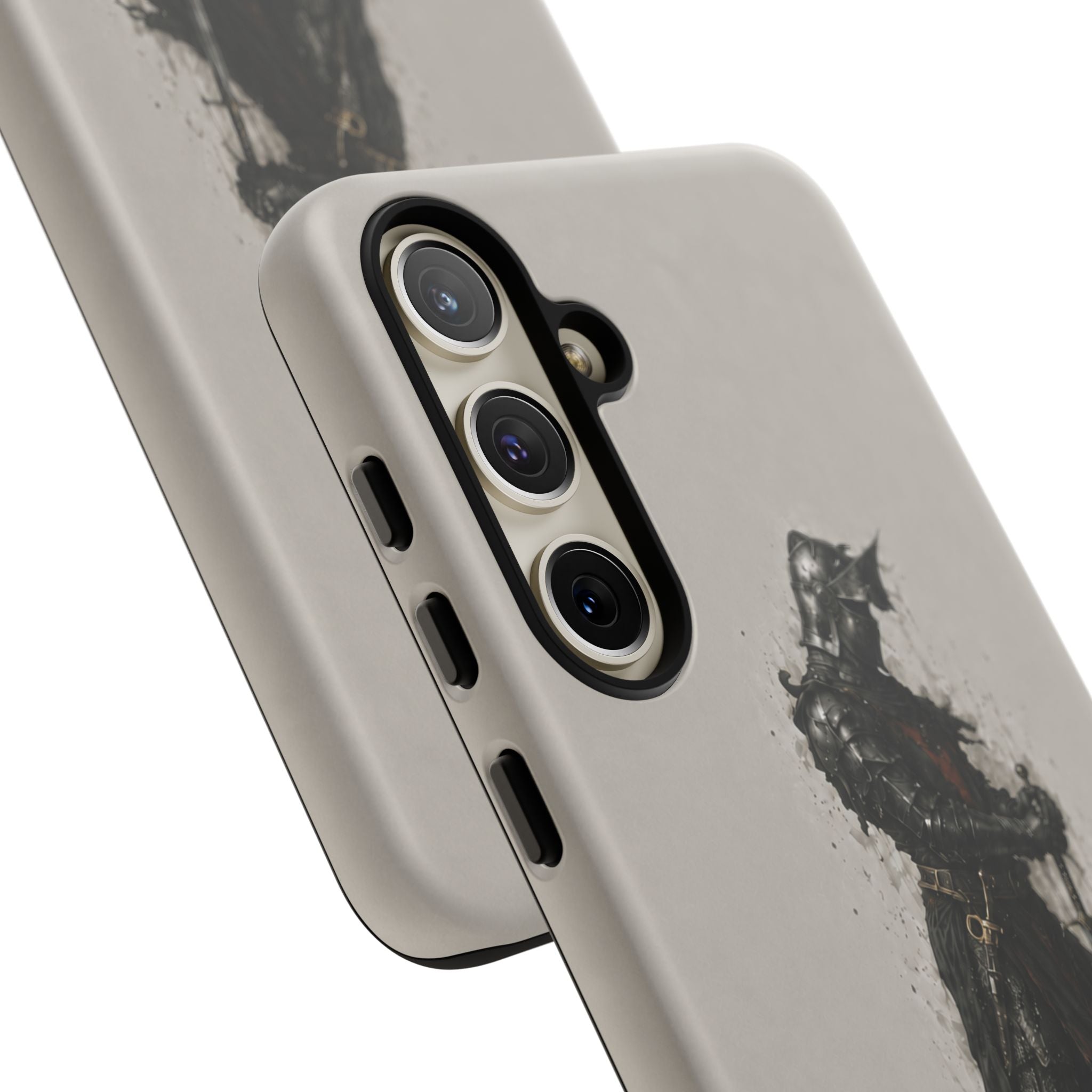 The Black Prince Phone Case | Stone Grey