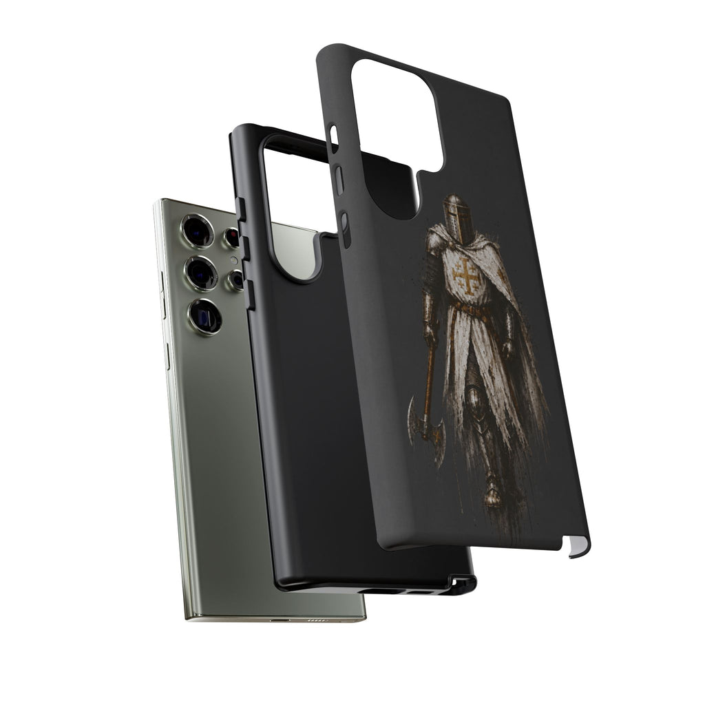 Knight Of The Kingdom Of Jerusalem Phone Case | Charcoal Grey