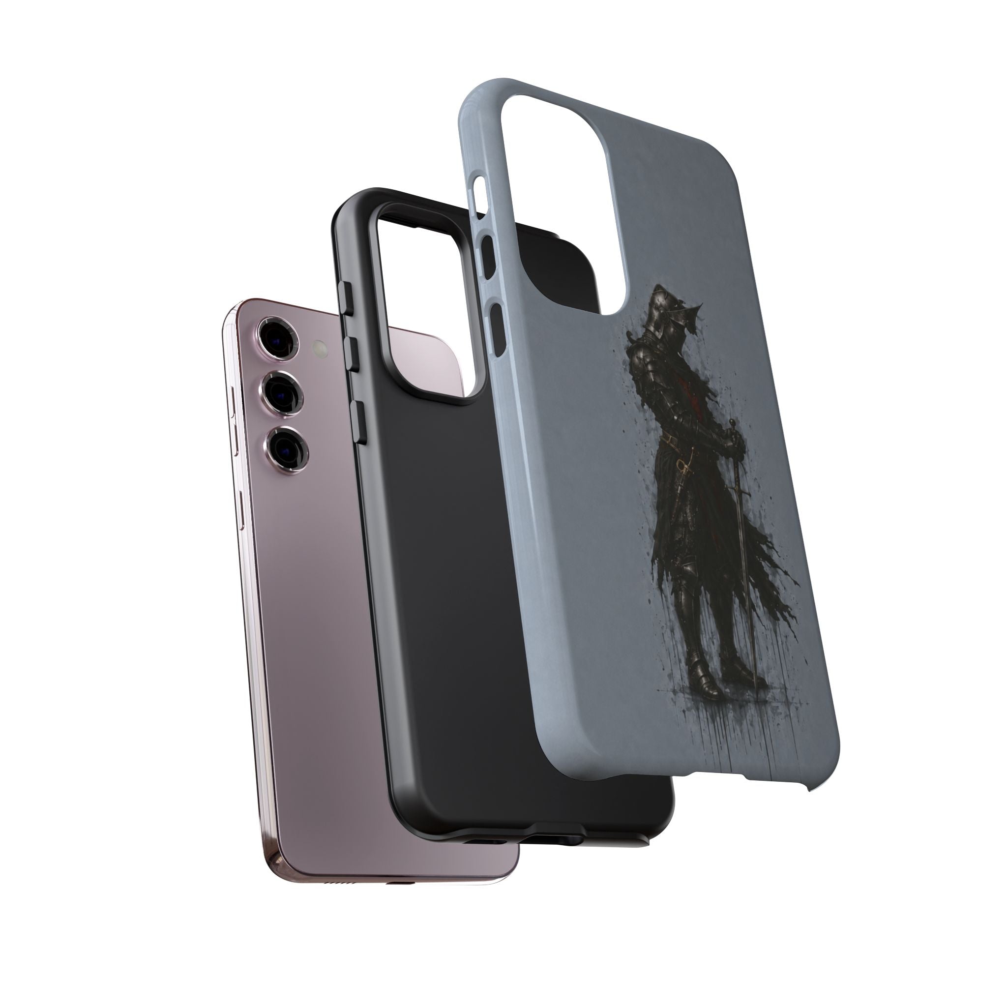 The Black Prince Phone Case I Faded Steel Blue