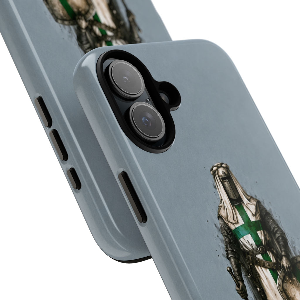 Knight Of The Order Of Saint Lazarus Phone Case | Faded Steel Blue