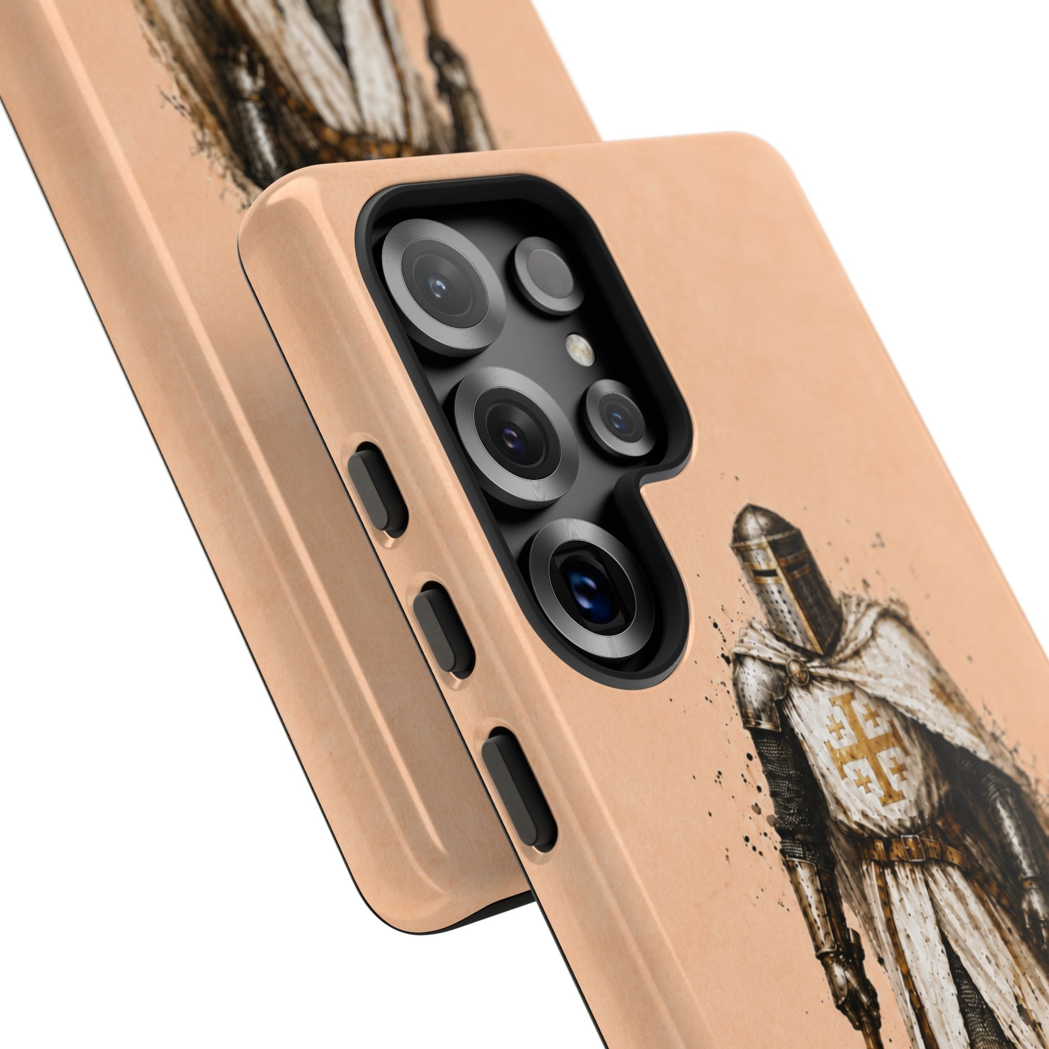 Knight Of The Kingdom Of Jerusalem Phone Case | Peach