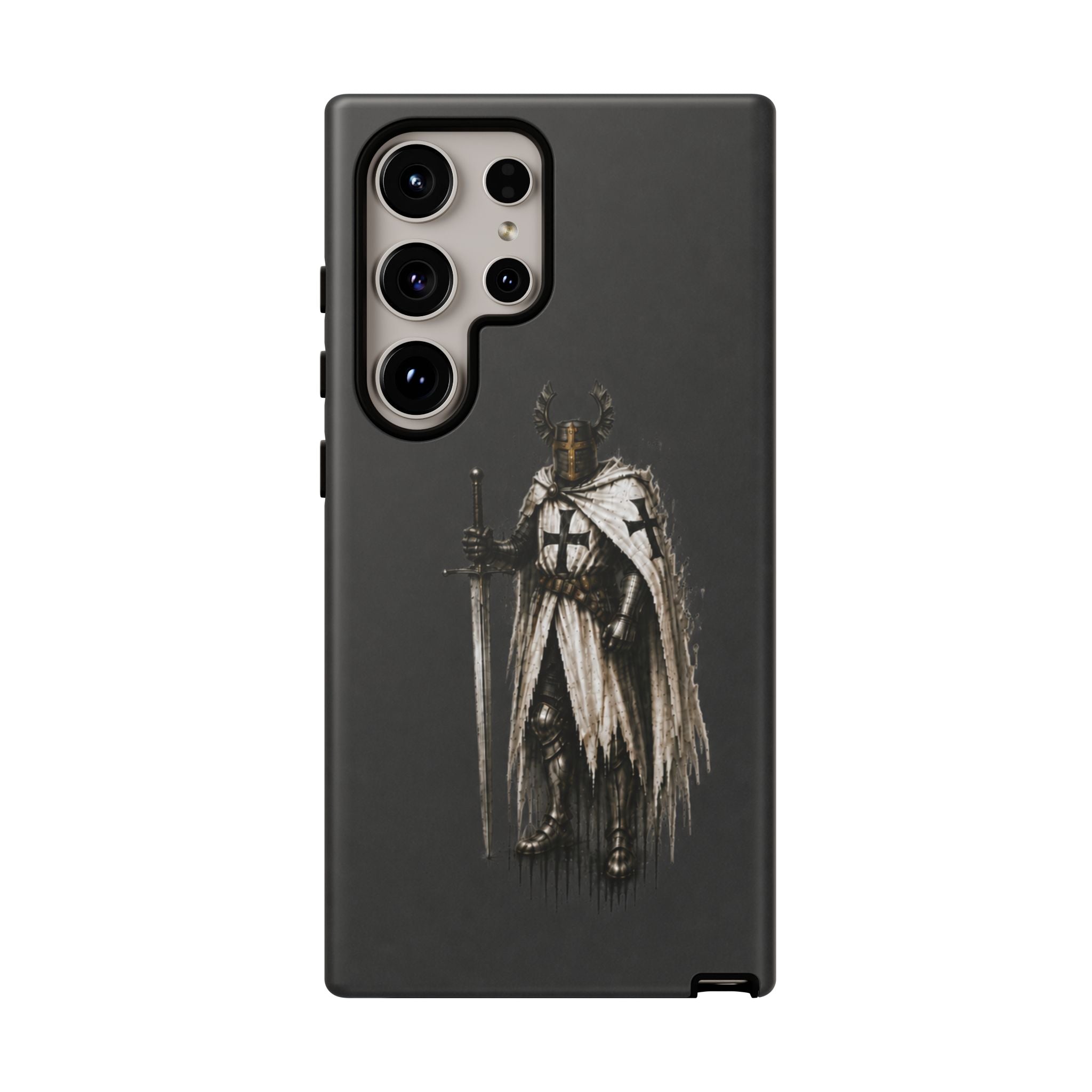 Knight Of The Teutonic Order Phone Case | Charcoal Grey