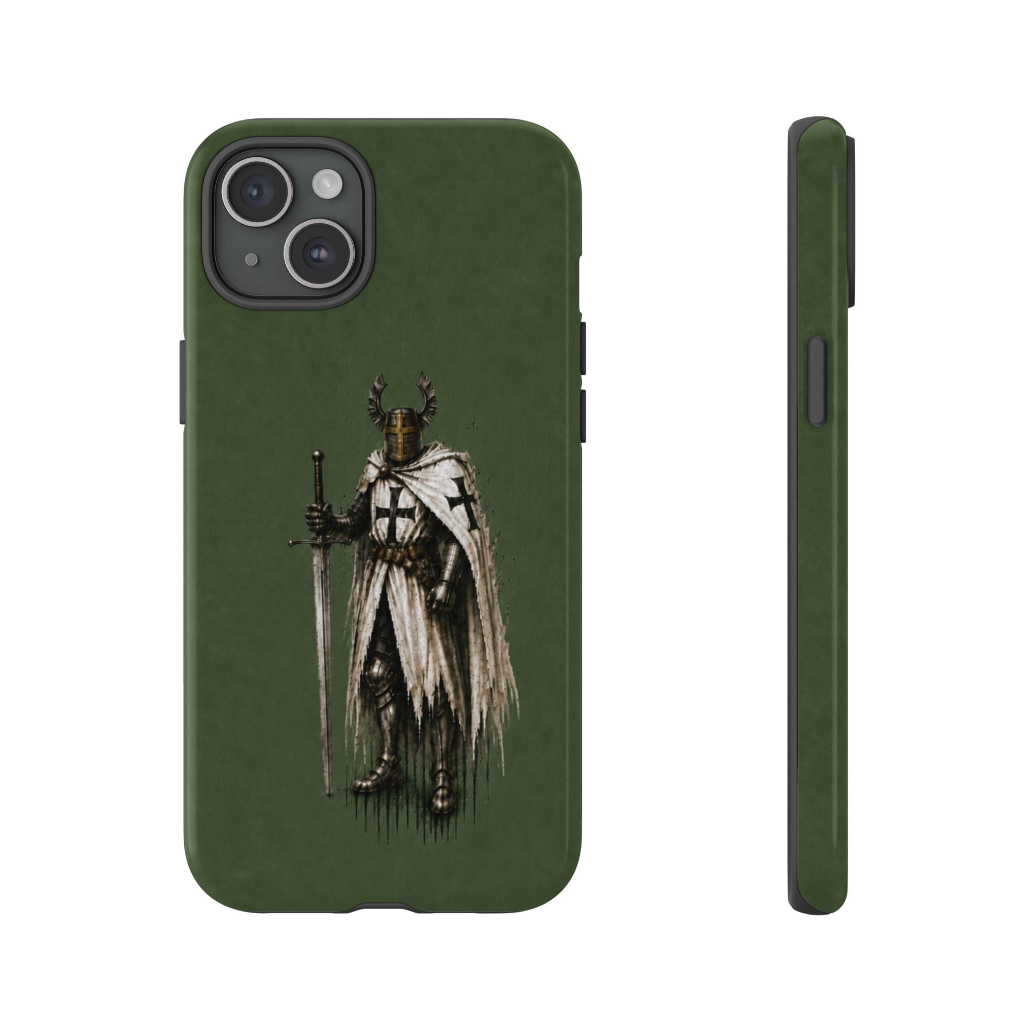 Knight Of The Teutonic Order Phone Case I Forest Green