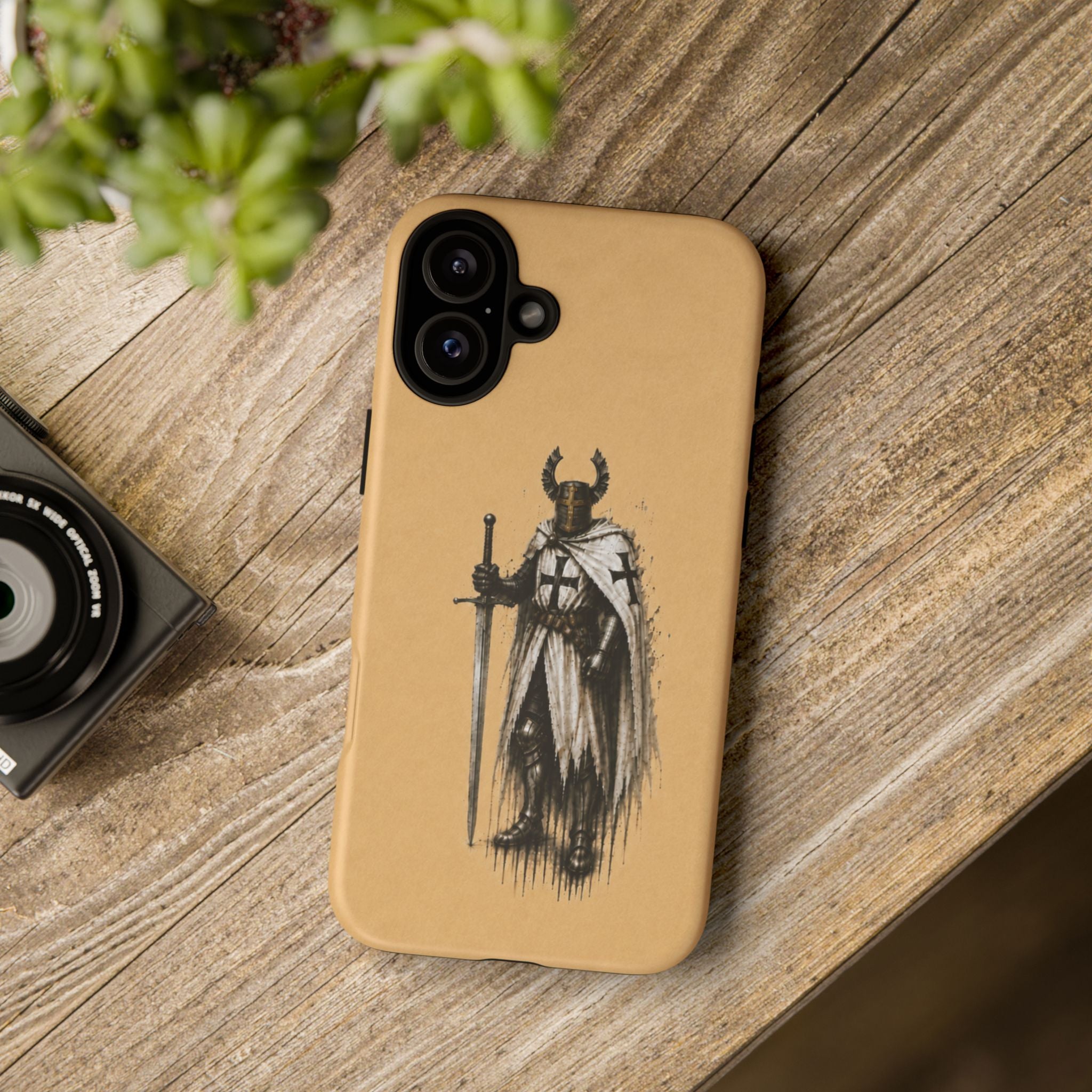 Knight Of The Teutonic Order Phone Case I Desert Tan