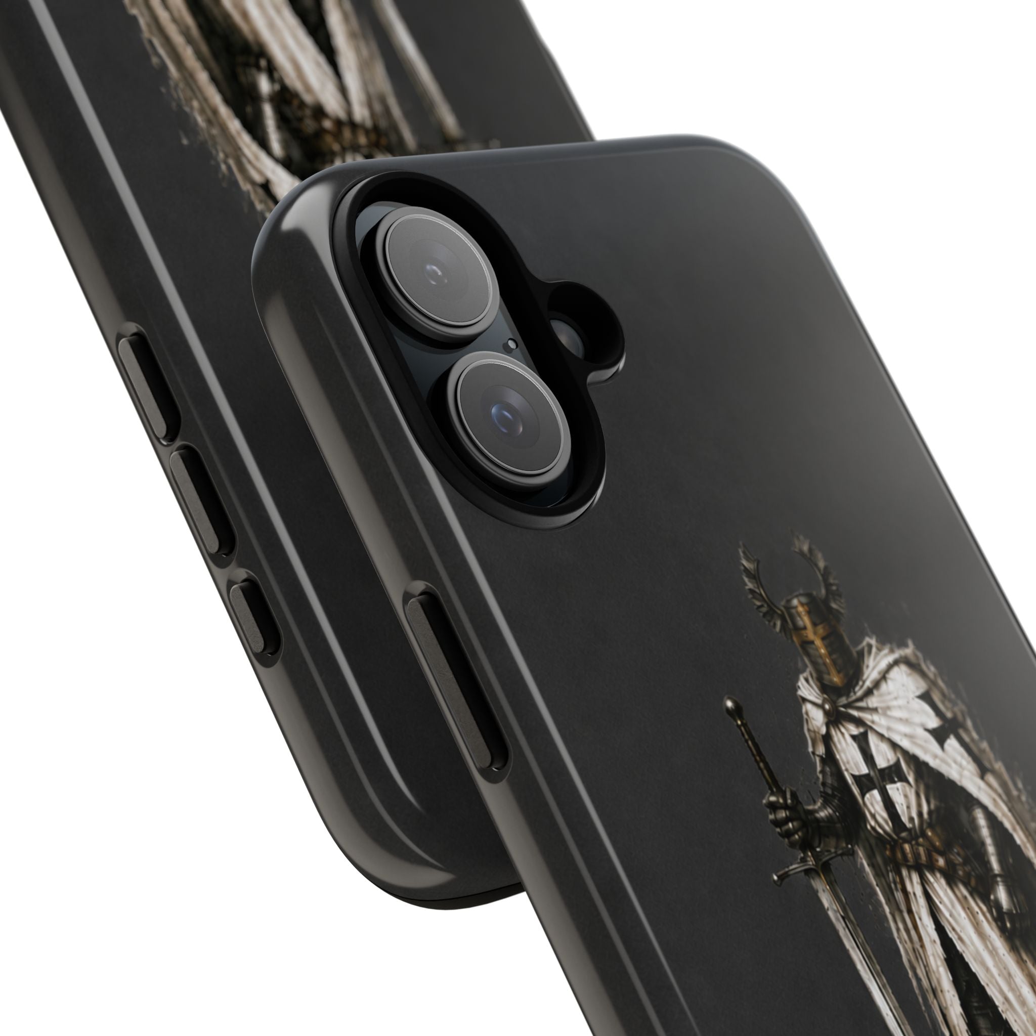 Knight Of The Teutonic Order Phone Case | Charcoal Grey