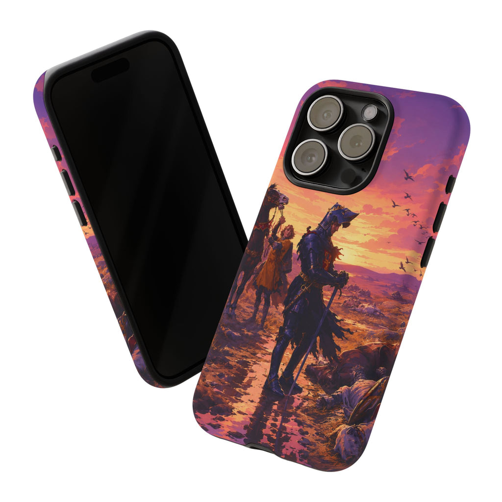 Medieval Knight Phone Cases In The GTA VI Art Style