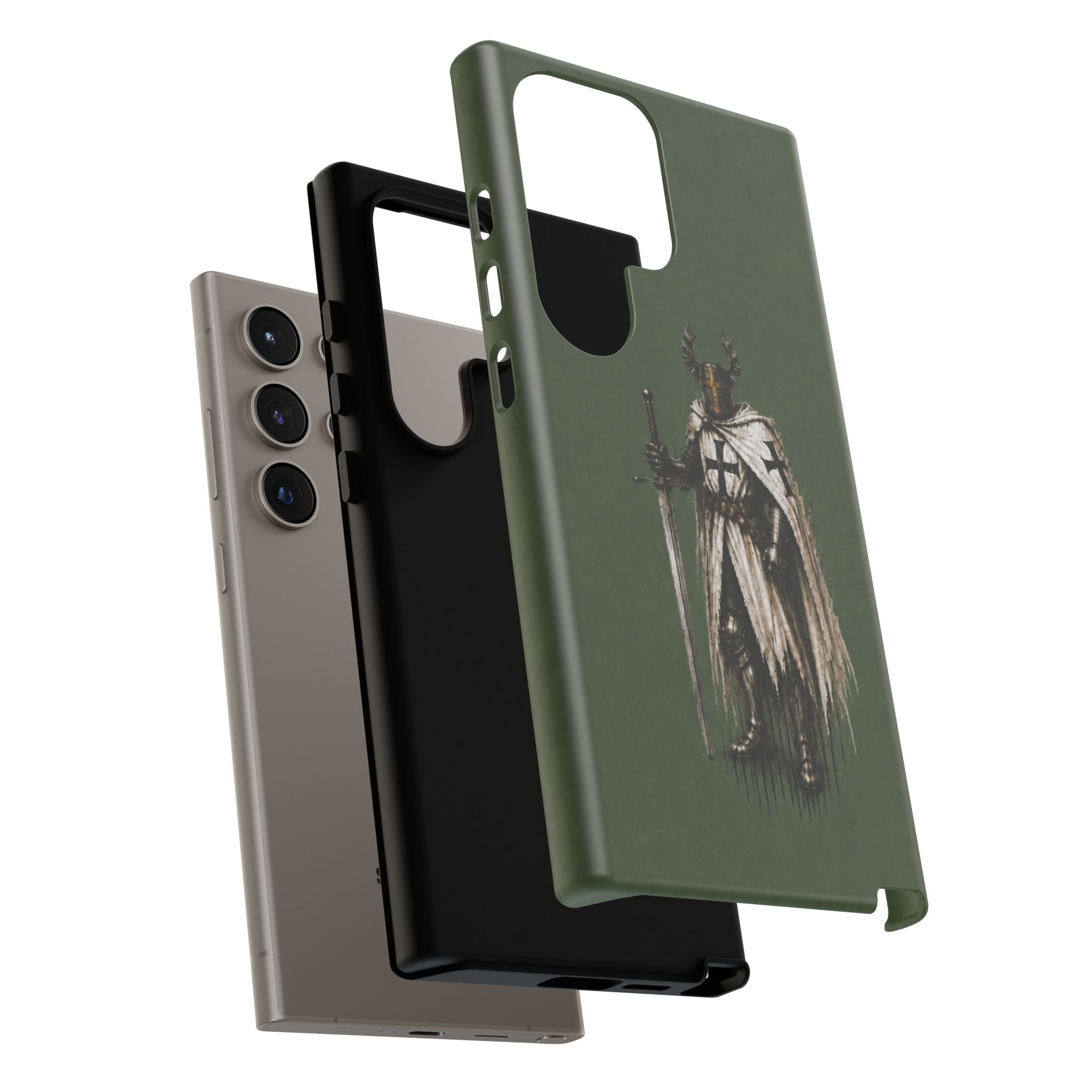 Knight Of The Teutonic Order Phone Case I Forest Green