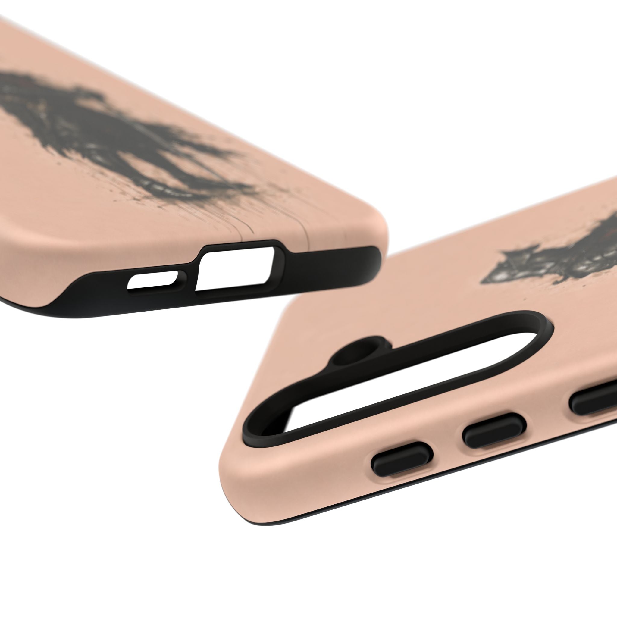The Black Prince Phone Case | Blush Parchment