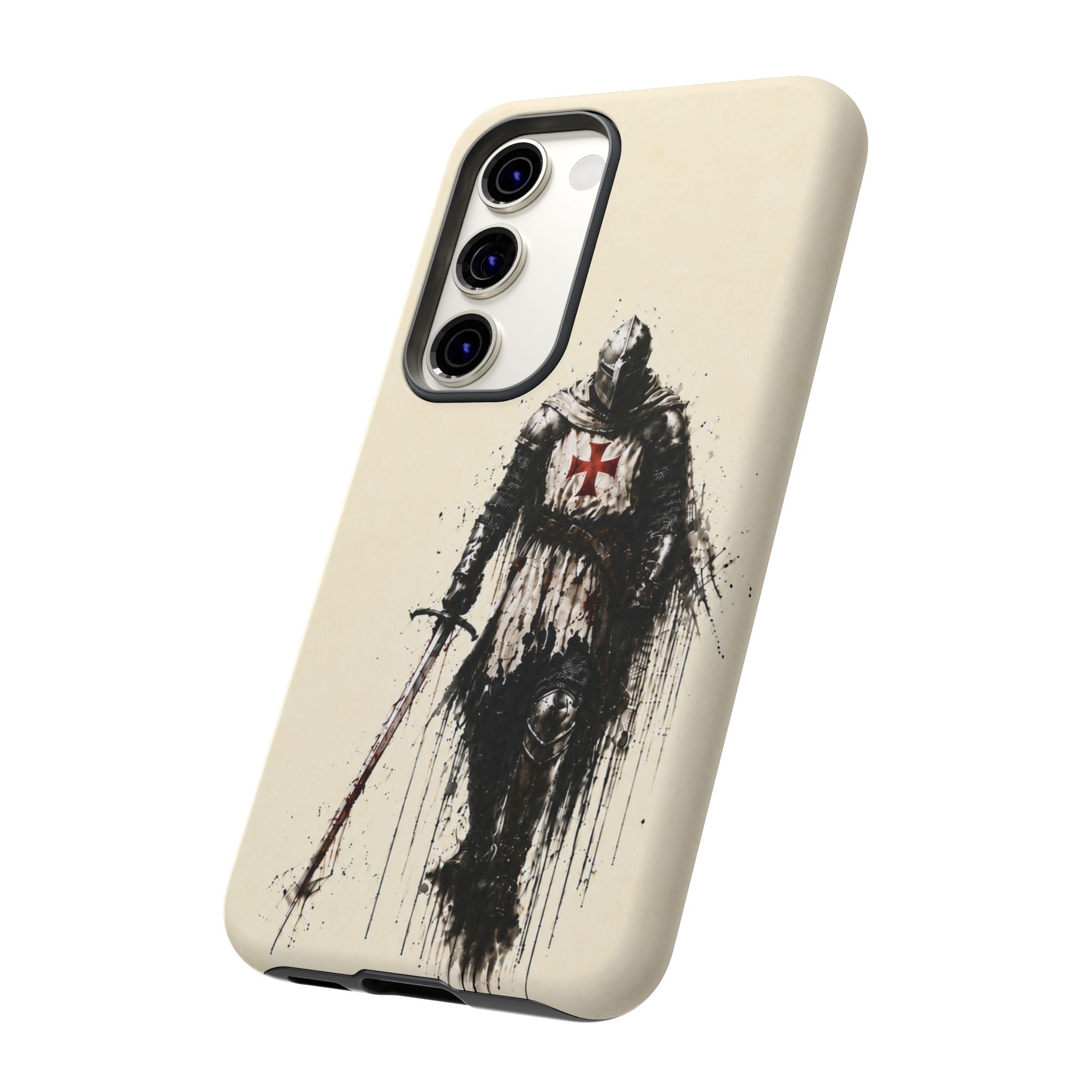 Knight Of The Templar Order Phone Case | Parchment Ivory
