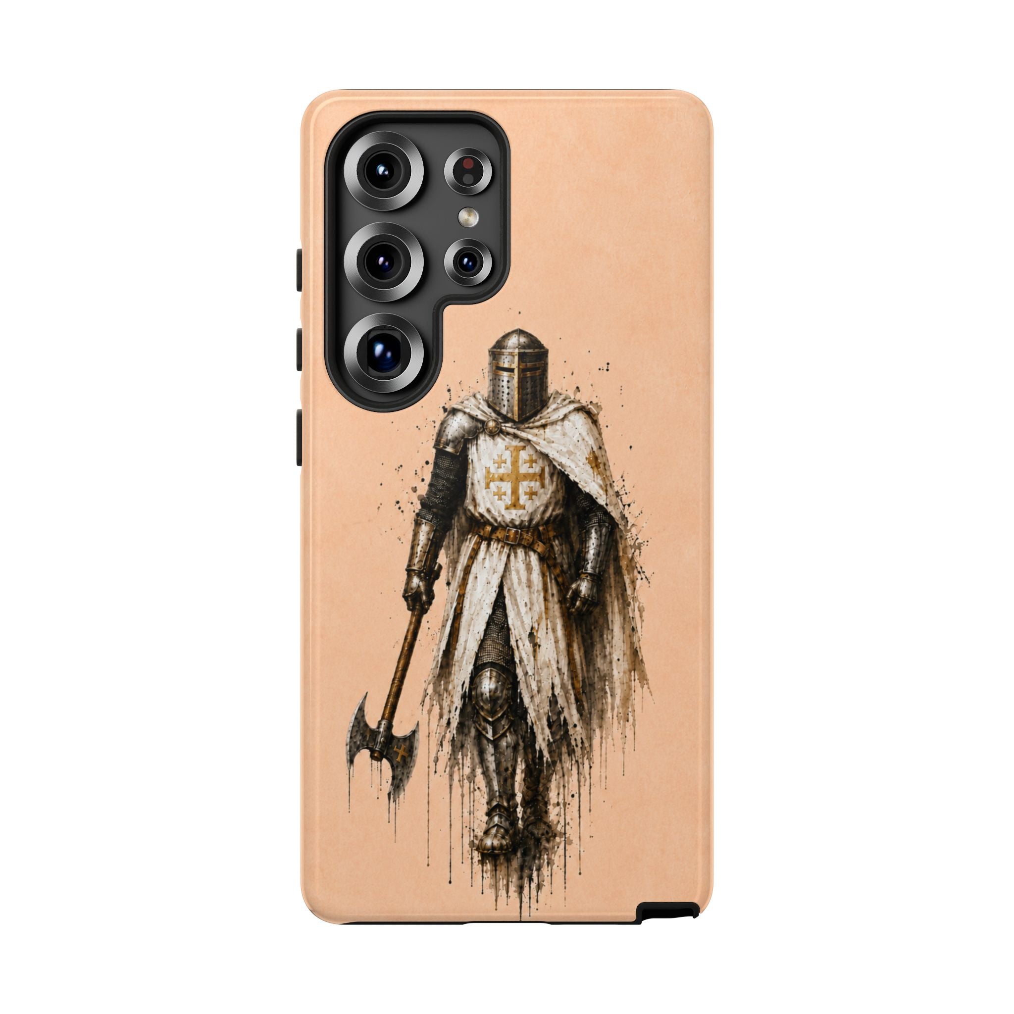 Knight Of The Kingdom Of Jerusalem Phone Case | Peach