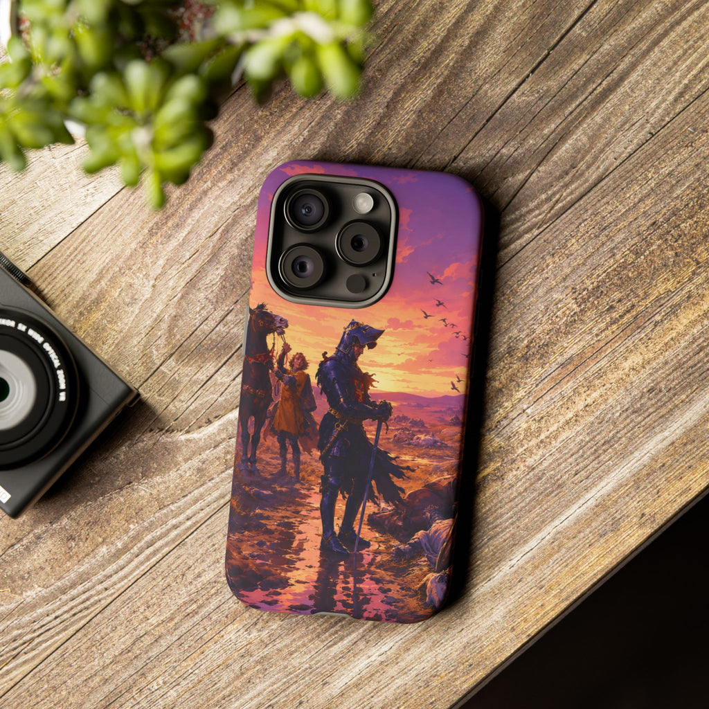 Medieval Knight Phone Cases In The GTA VI Art Style