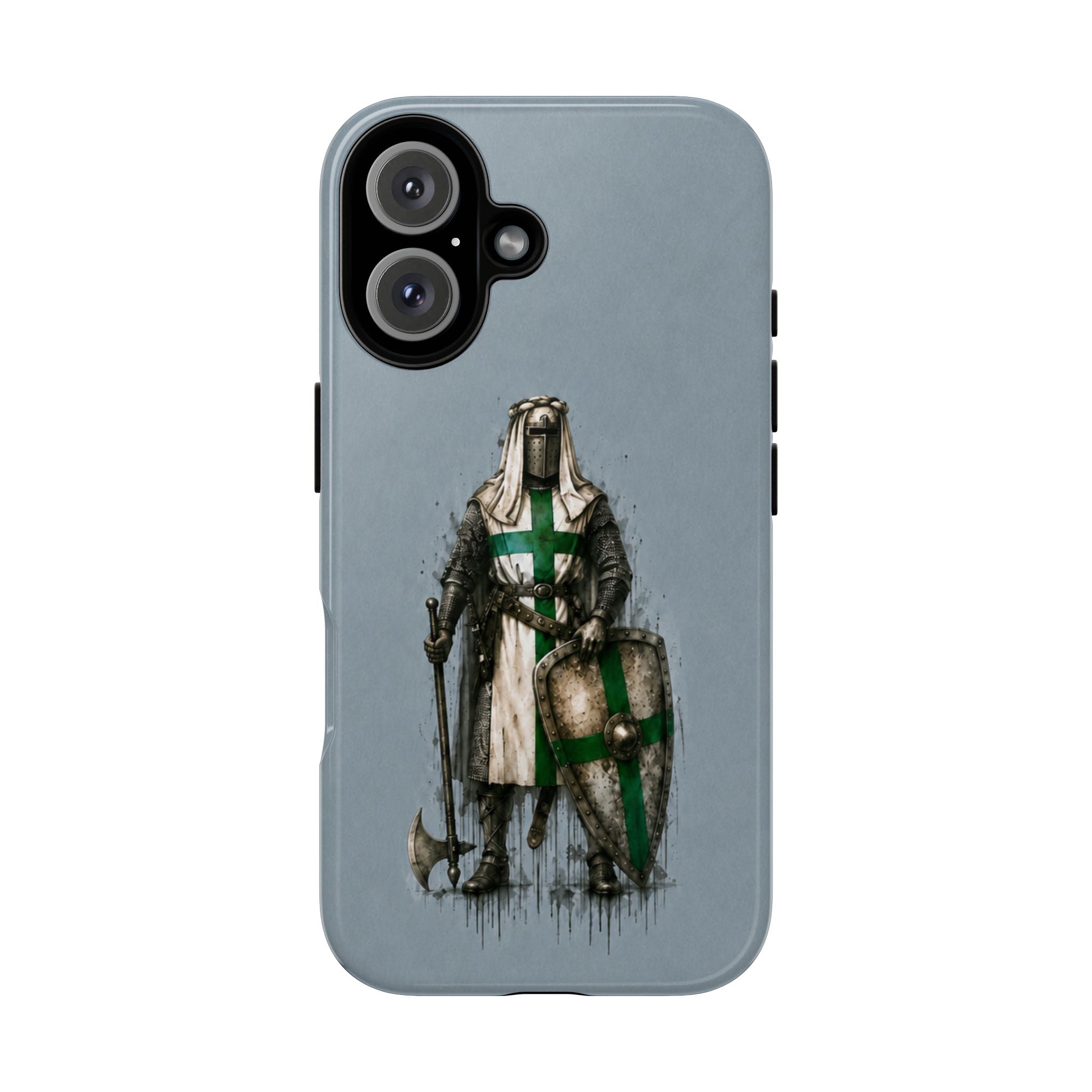 Knight Of The Order Of Saint Lazarus Phone Case | Faded Steel Blue