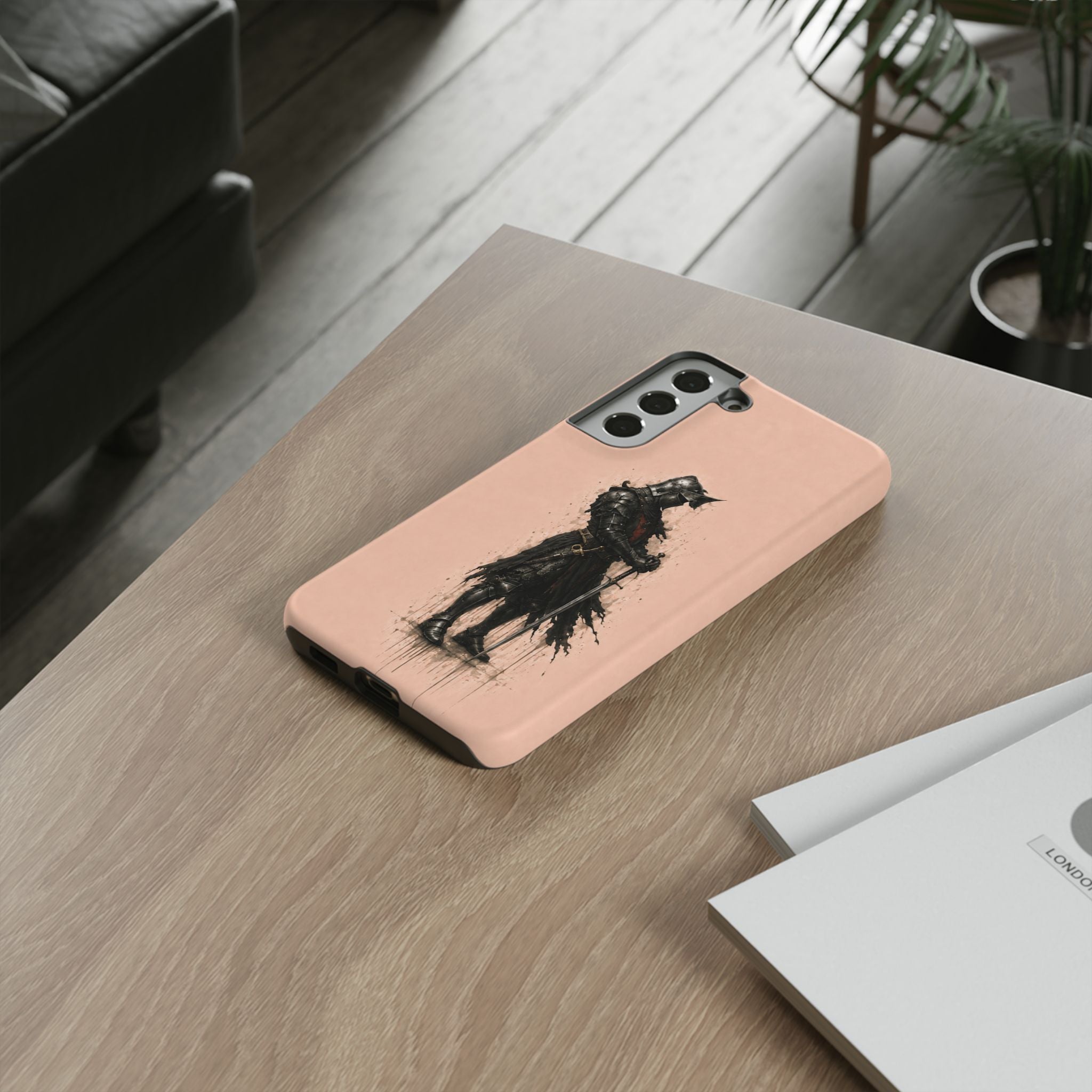 The Black Prince Phone Case | Blush Parchment